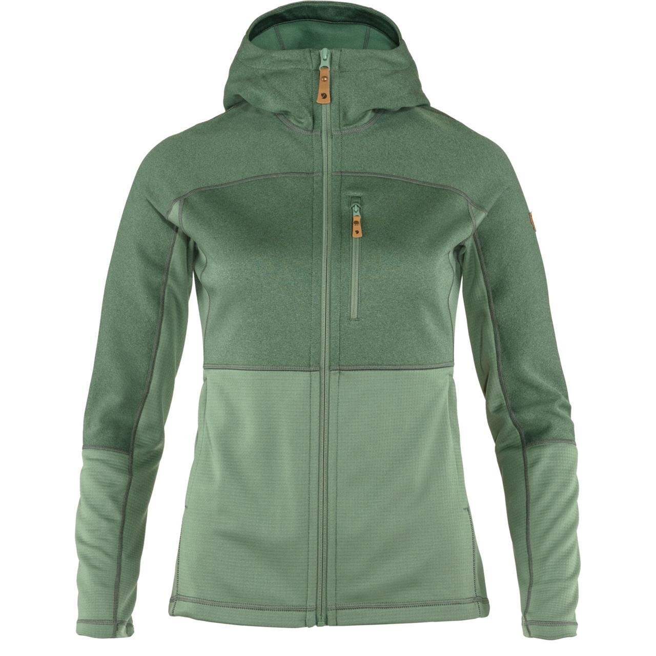 Fjallraven Womens Abisko Trail Fleece Grøn Patina Green/614 X Large