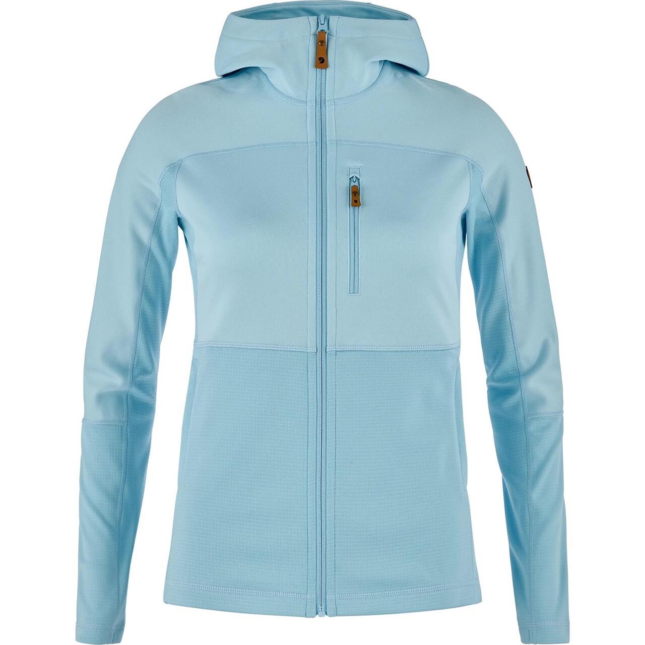Fjällräven Womens Abisko Trail Fleece (Blå (BREEZE BLUE/514) X-small)