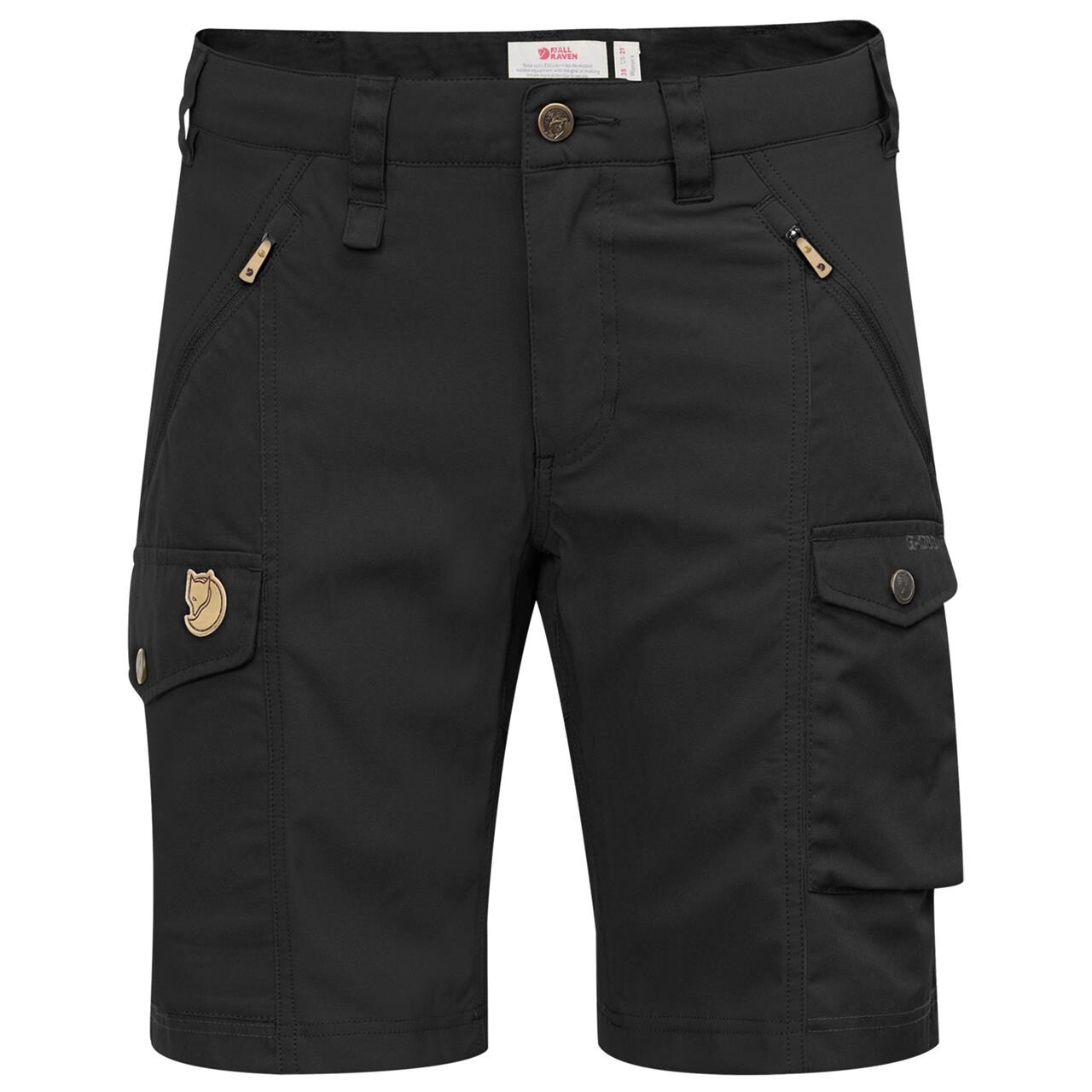 Se Fjällräven Womens Nikka Shorts Curved (Sort (BLACK/550) 36) hos Friluftsland.dk