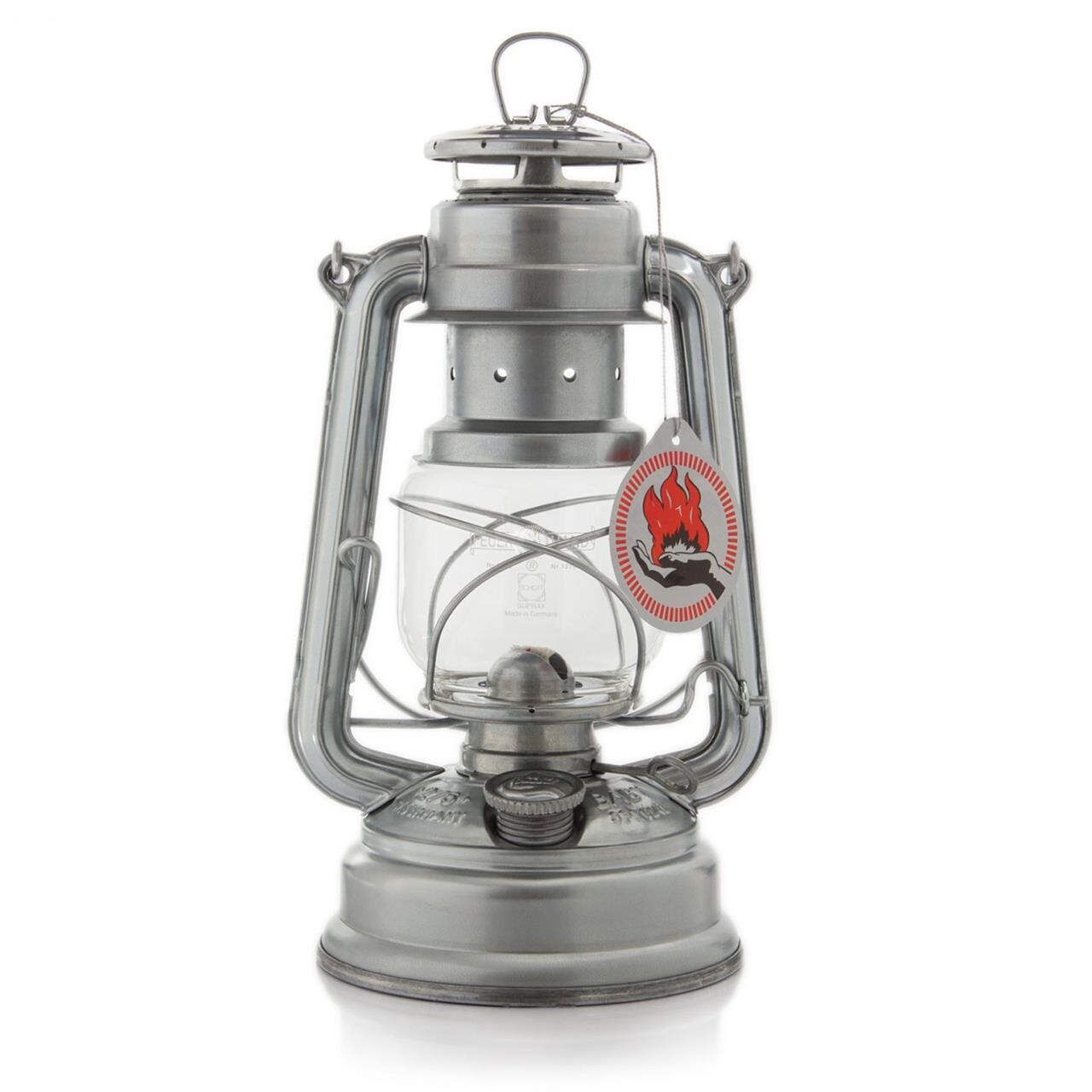 Billede af Feuerhand Storm Lantern Galvanized (Grå (GALVANIZED)) hos Friluftsland.dk