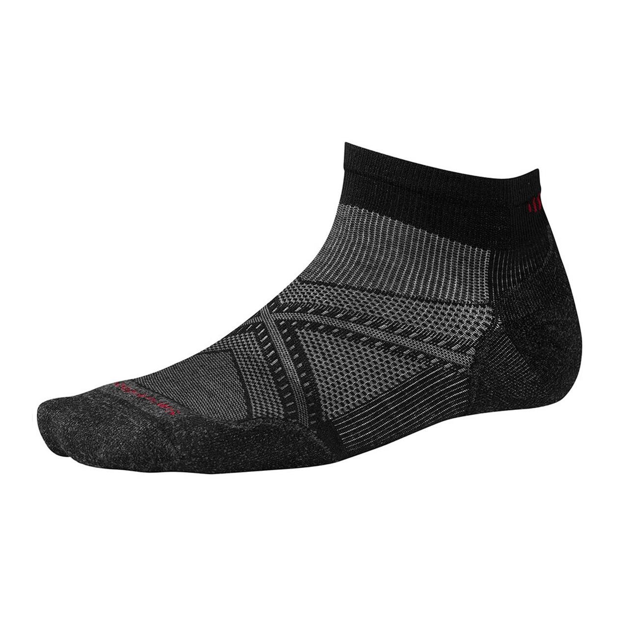 Mens PhD Run Light Elite Low Cut BLACK BLACK 46 49 XL Fra Smartwool