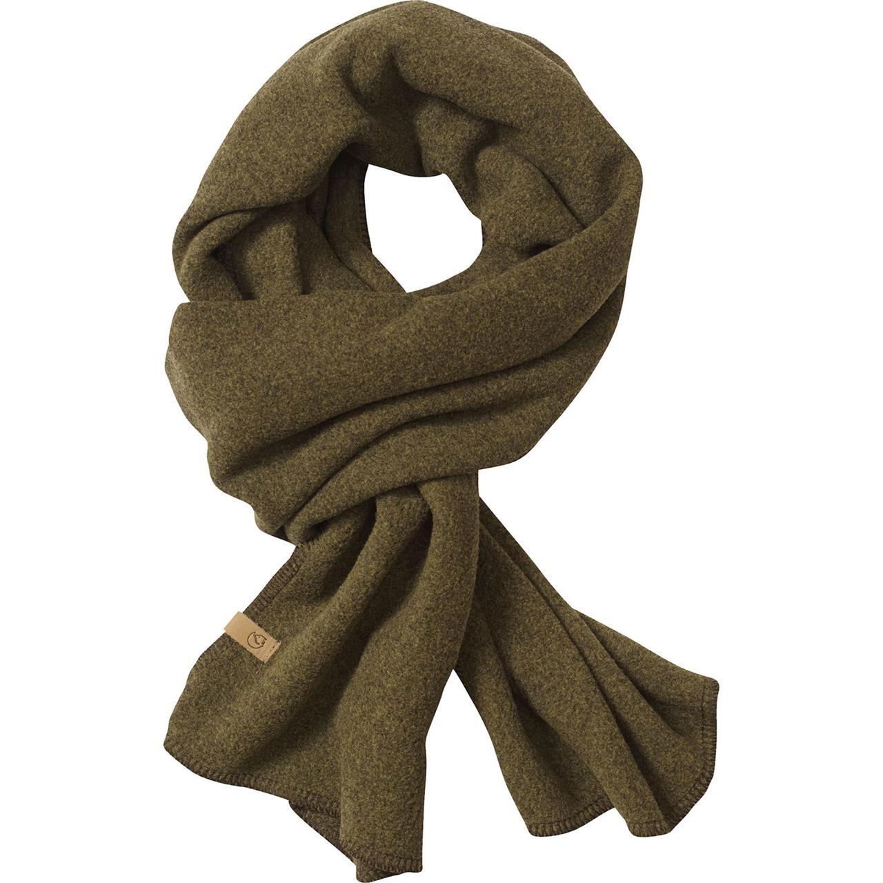 #3 - Fjällräven Lappland Fleece Scarf (Grøn (DARK OLIVE/633) One size)