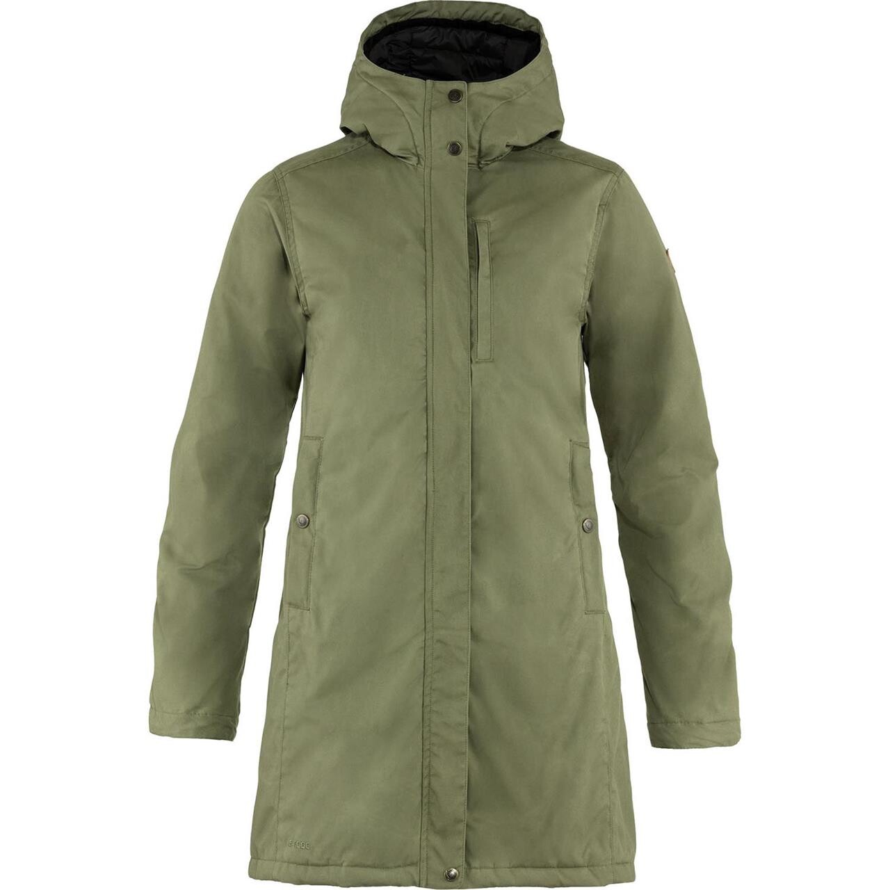 Fjällräven Womens Kiruna Padded Parka  (Grøn (GREEN/620) X-small)