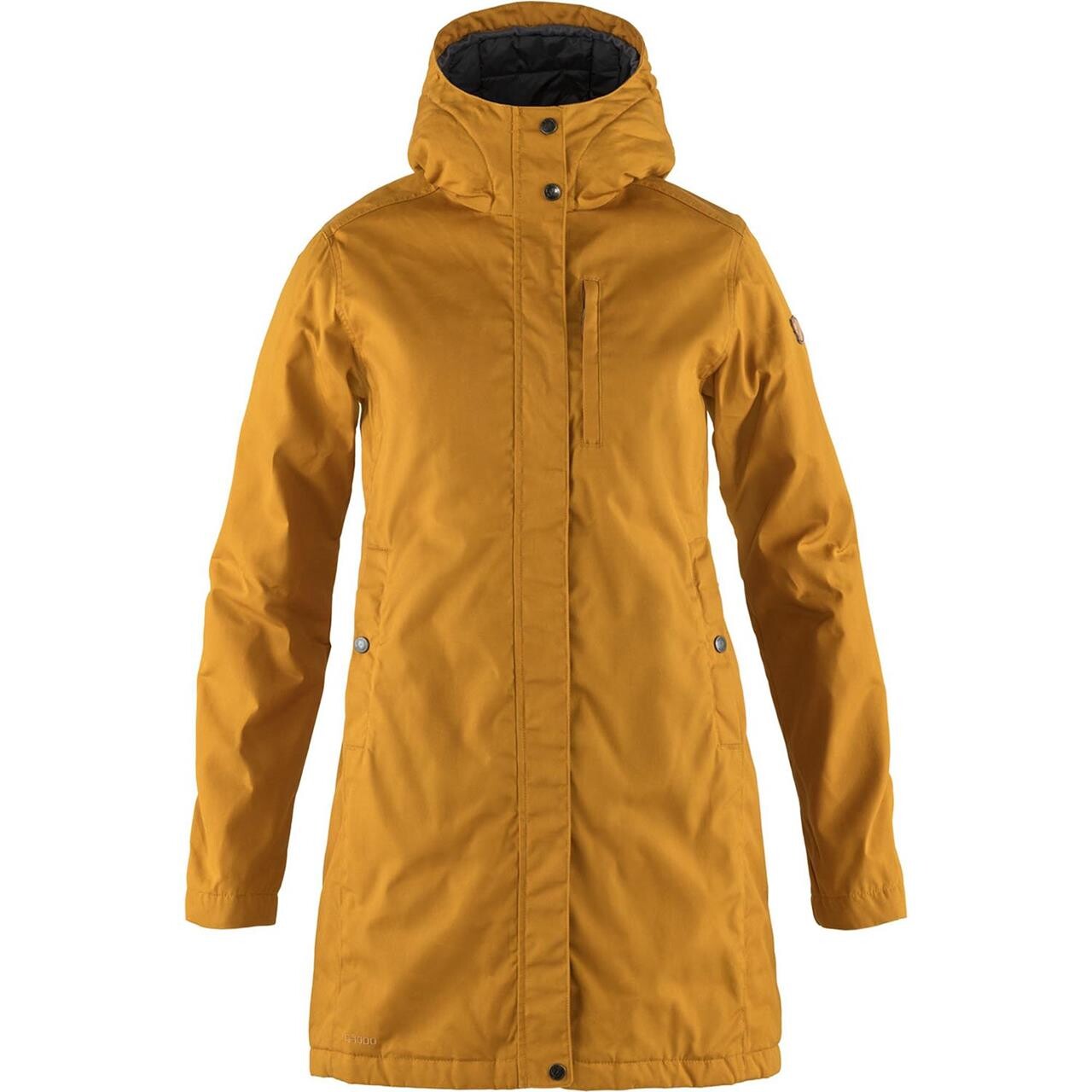 Se Fjällräven Kiruna Padded Parka Women-acorn-M - Jakker hos Friluftsland.dk