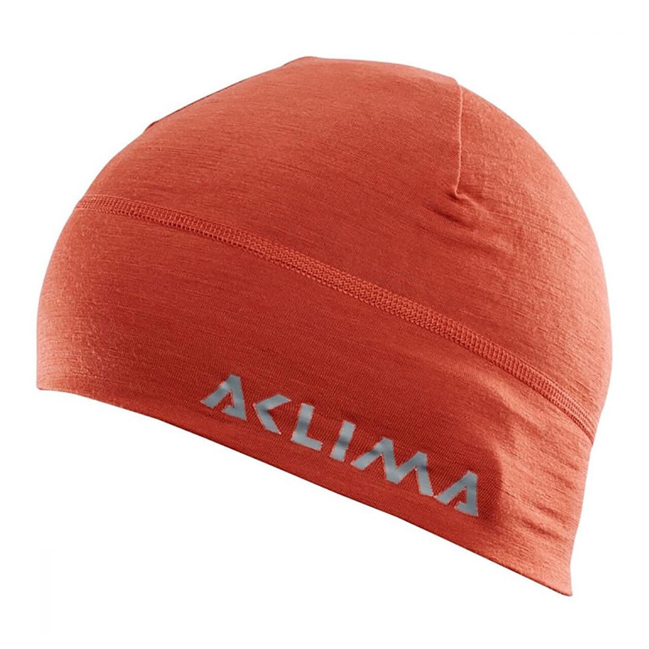 Aclima LightWool Beanie (Rød (RED OCHRE) One size)