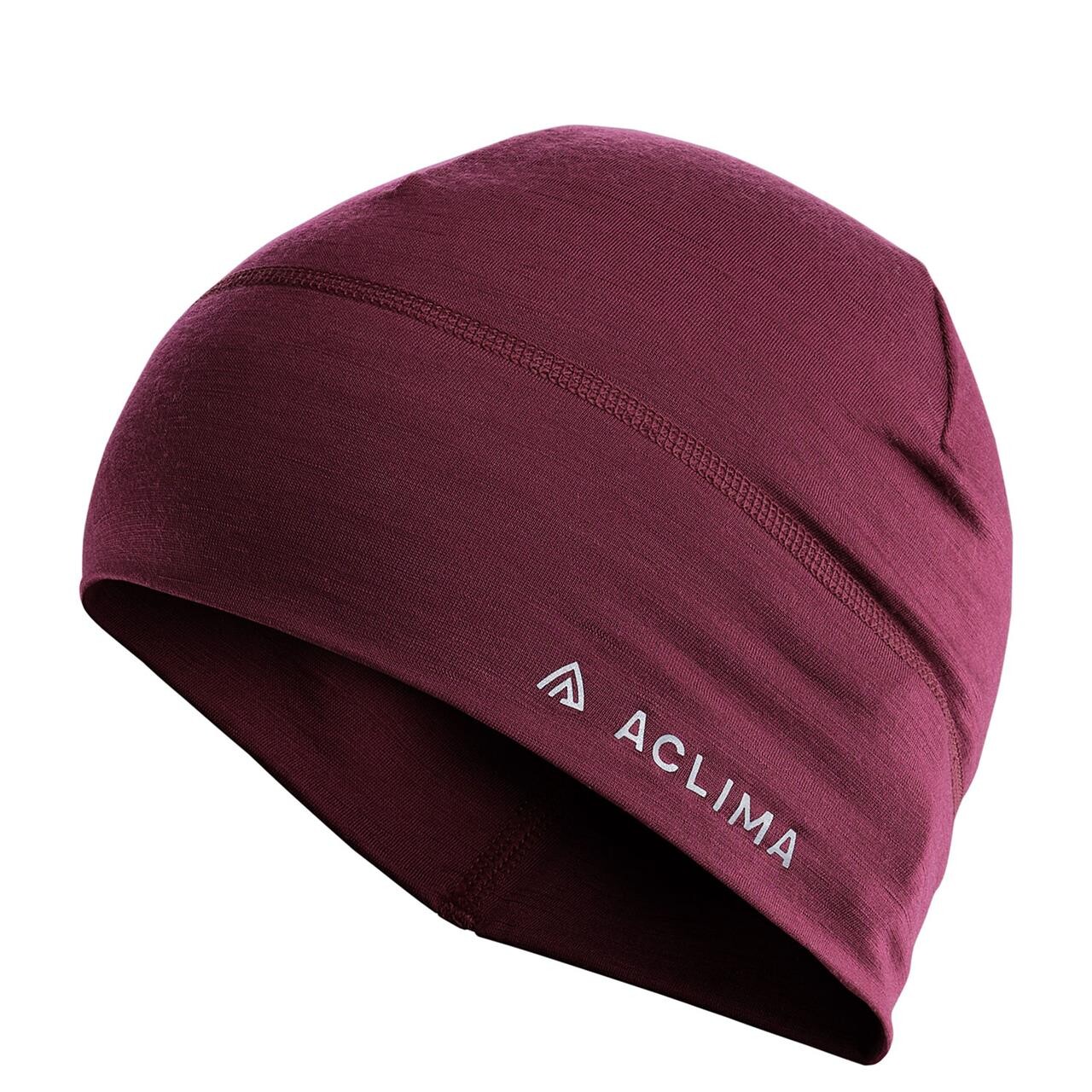 Aclima LightWool Beanie (Rød (ZINFANDEL) One size)