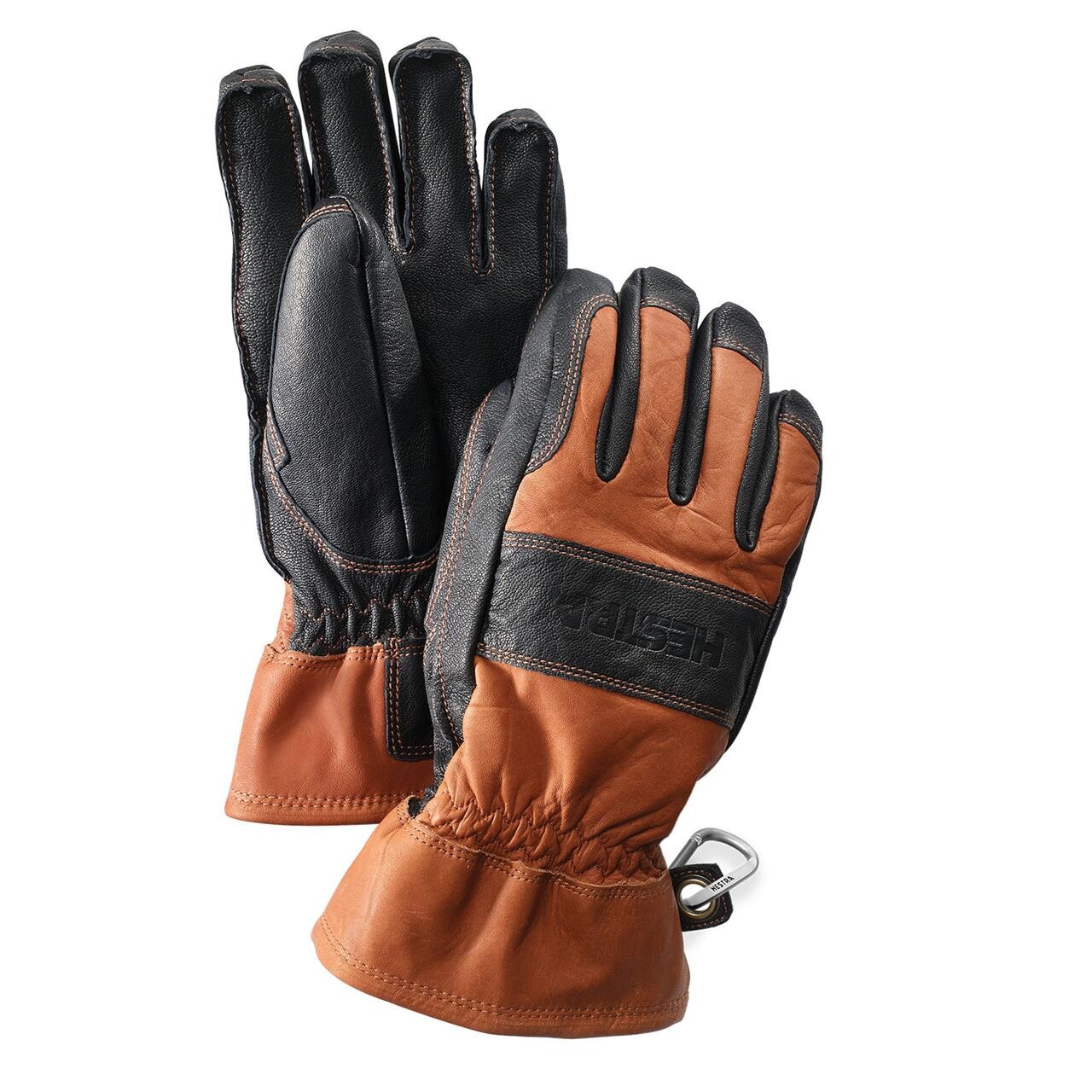 Hestra Fält Guide Glove 5-finger (Brun (BROWN/BLACK) 8)