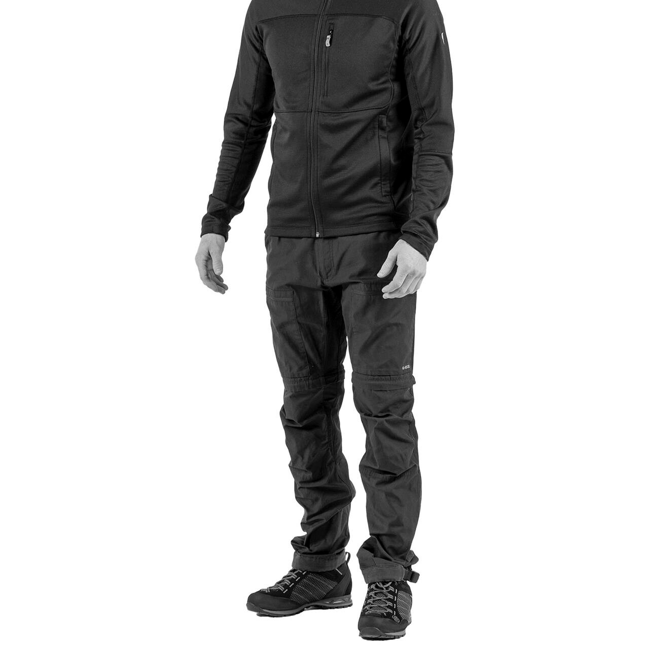 Fjällräven Mens Abisko Lite Trekking Zip-Off Trouser  (Grøn (GREEN-LAUREL GREEN/620-625) 48)