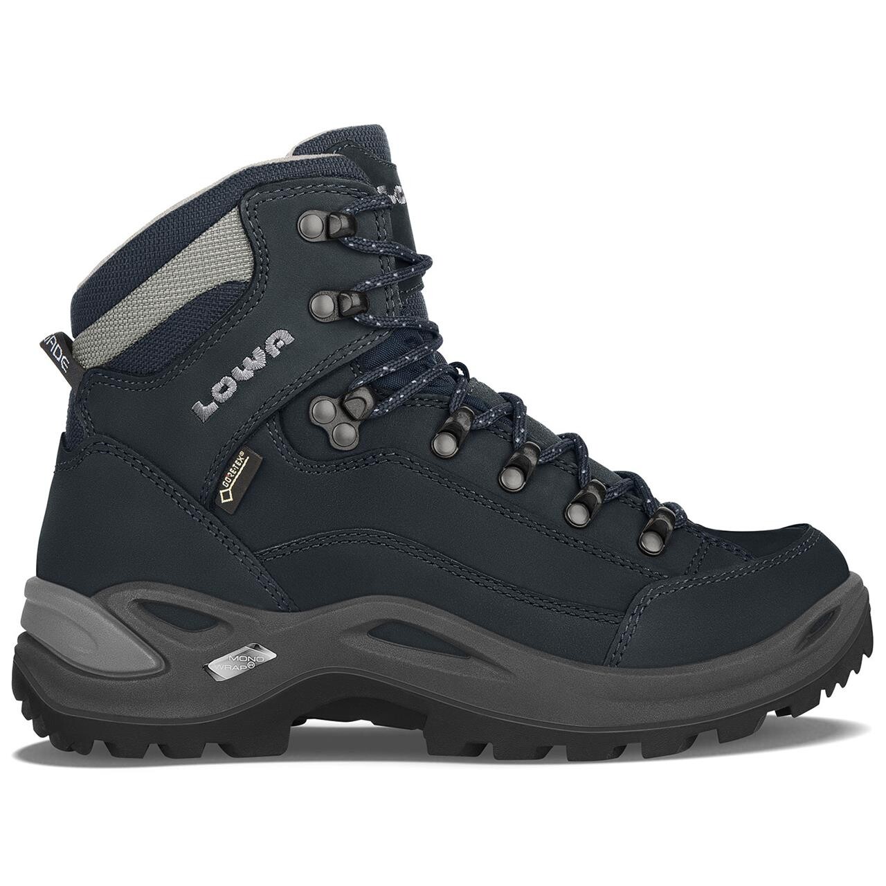 Se Lowa Womens Renegade GTX Mid (Blå (NAVY/GREY) 40) hos Friluftsland.dk