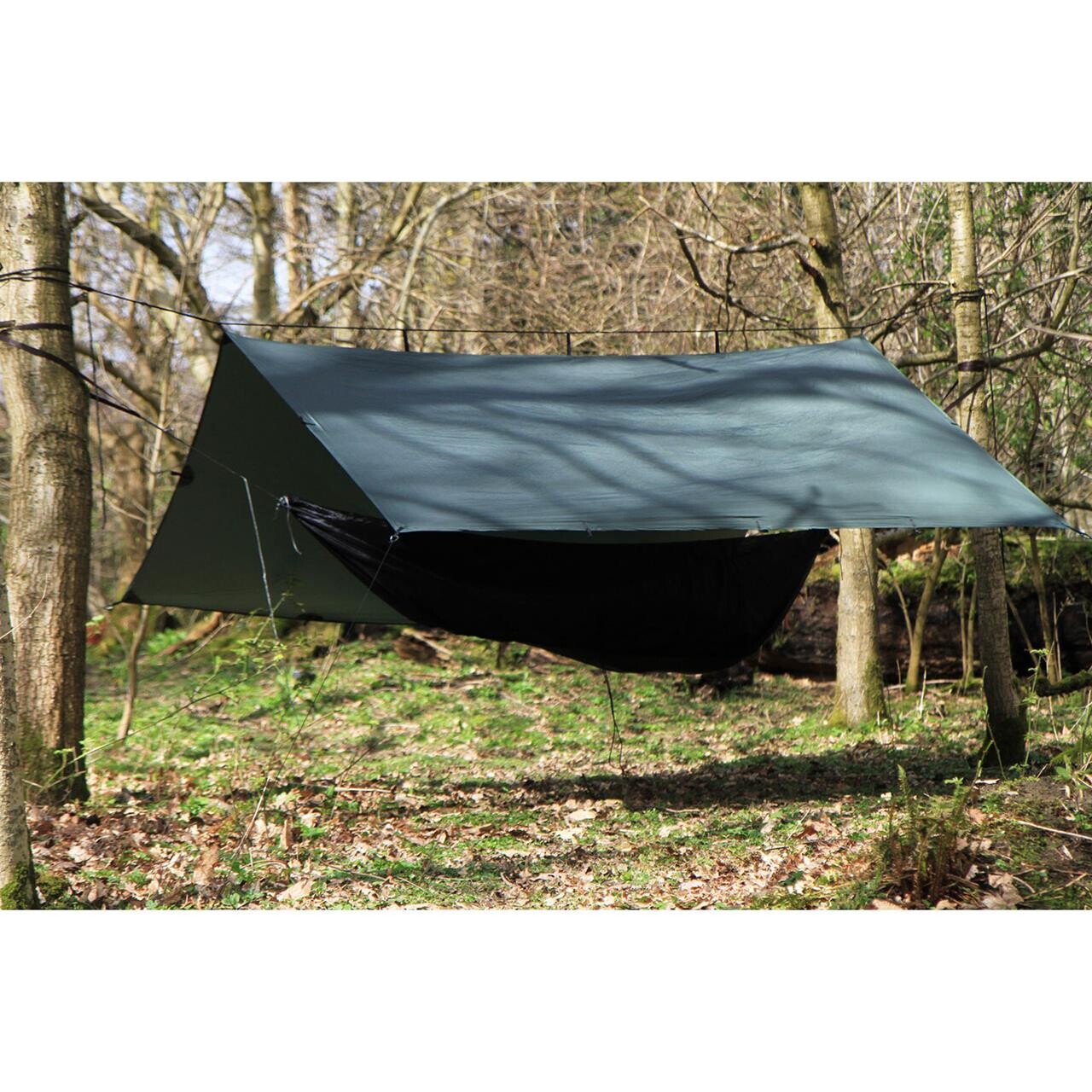 Se DD Hammocks DD Superlight Tarp 3 X 2,9 (Grøn (OLIVE GREEN)) hos Friluftsland.dk