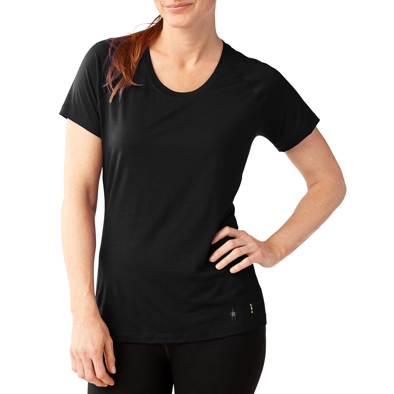 Smartwool Womens Merino 150 Baselayer S/S (BLACK (BLACK) Large (L))