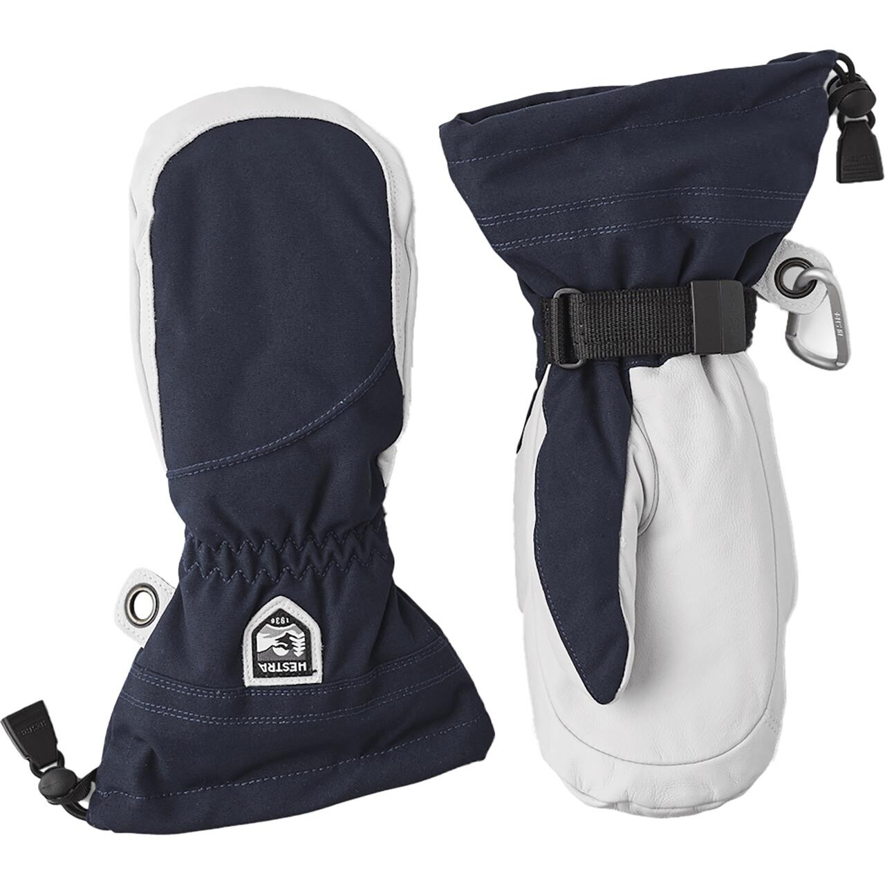 Hestra Womens Heli Ski Mitt (Blå (NAVY/OFFWHITE) 6)