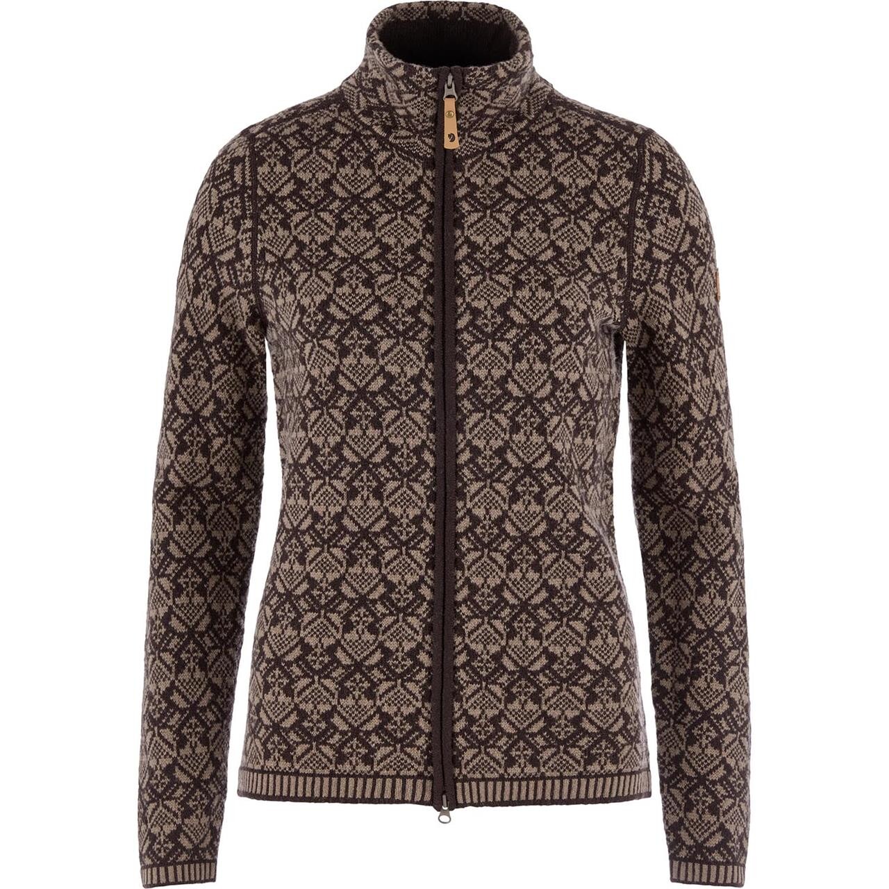 Fjällräven Womens Snow Cardigan (Brun (SUEDE BROWN/244) Medium)