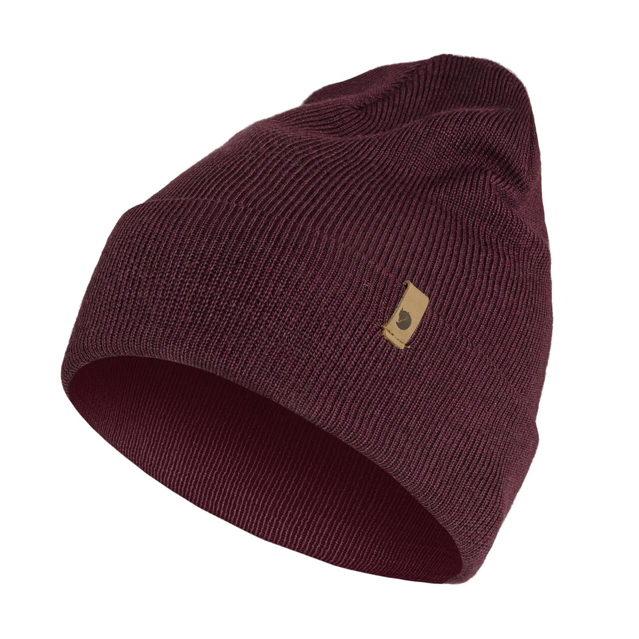 Fjällräven Classic Knit Hat (Rød (DARK GARNET/356) One size)