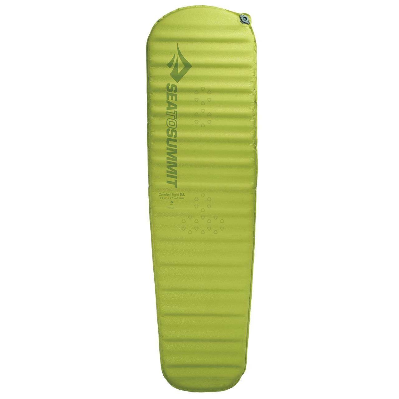 Se Sea to Summit Comfort Light Self Inflating Large (Grøn (GREEN)) hos Friluftsland.dk