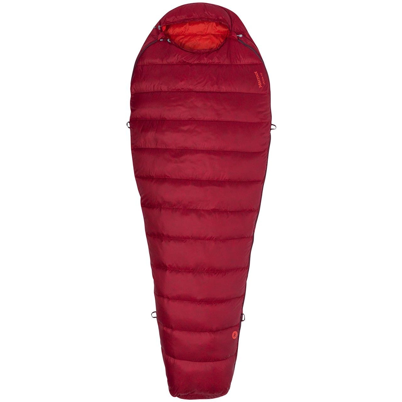 Billede af Marmot Micron 40 (Rød (SIENNA RED/TOMATO) Personlængde 183 cm)