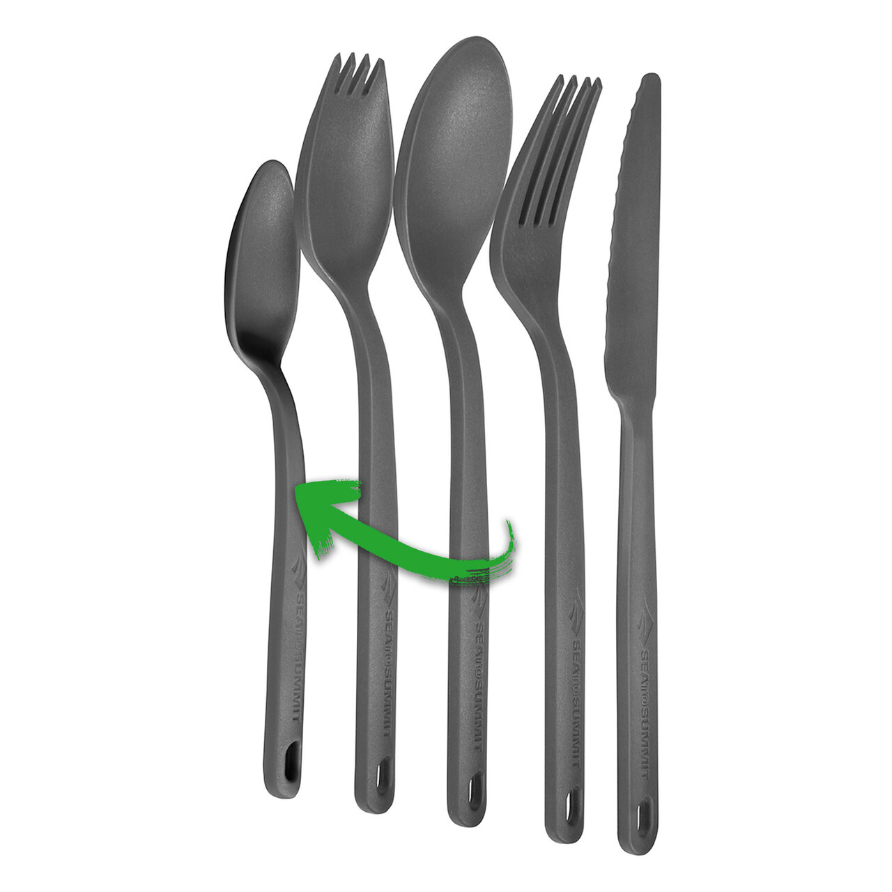 4: Sea to Summit Camp bestik Camp Cutlery teske