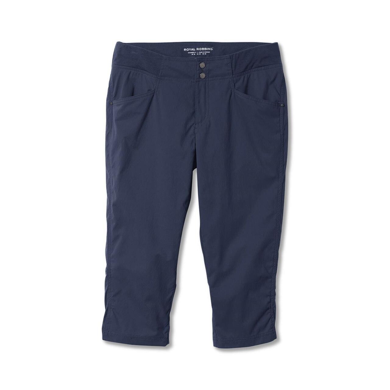 Se Royal Robbins Womens Jammer II Capri (Blå (NAVY) 44) hos Friluftsland.dk