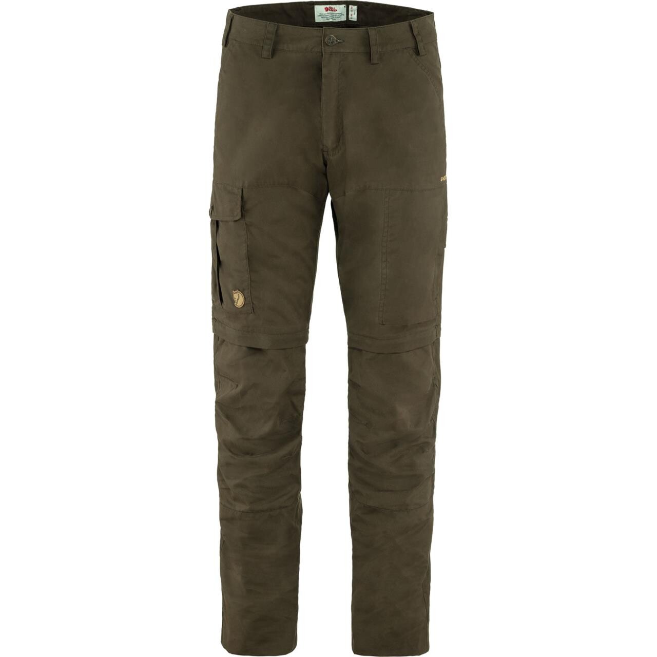 Fjällräven Mens Karl Pro Zip-Off Trousers  (Grøn (DARK OLIVE/633) 44)