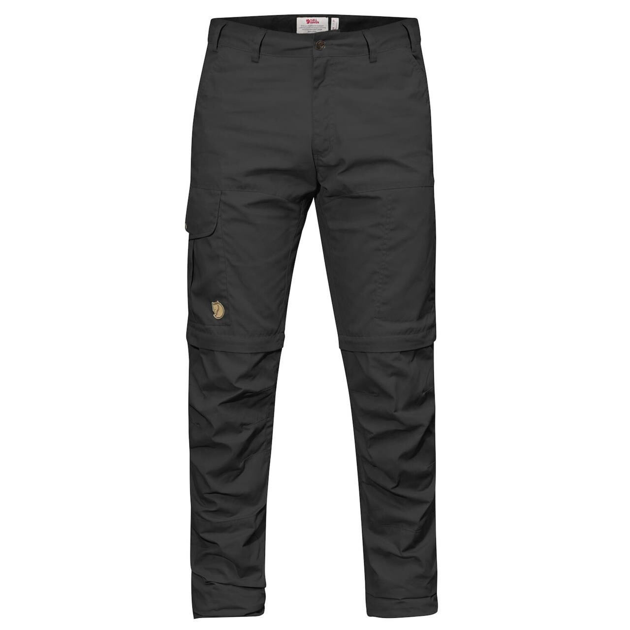 Fjällräven Mens Karl Pro Zip-Off Trousers  (Grå (DARK GREY/030) 48)