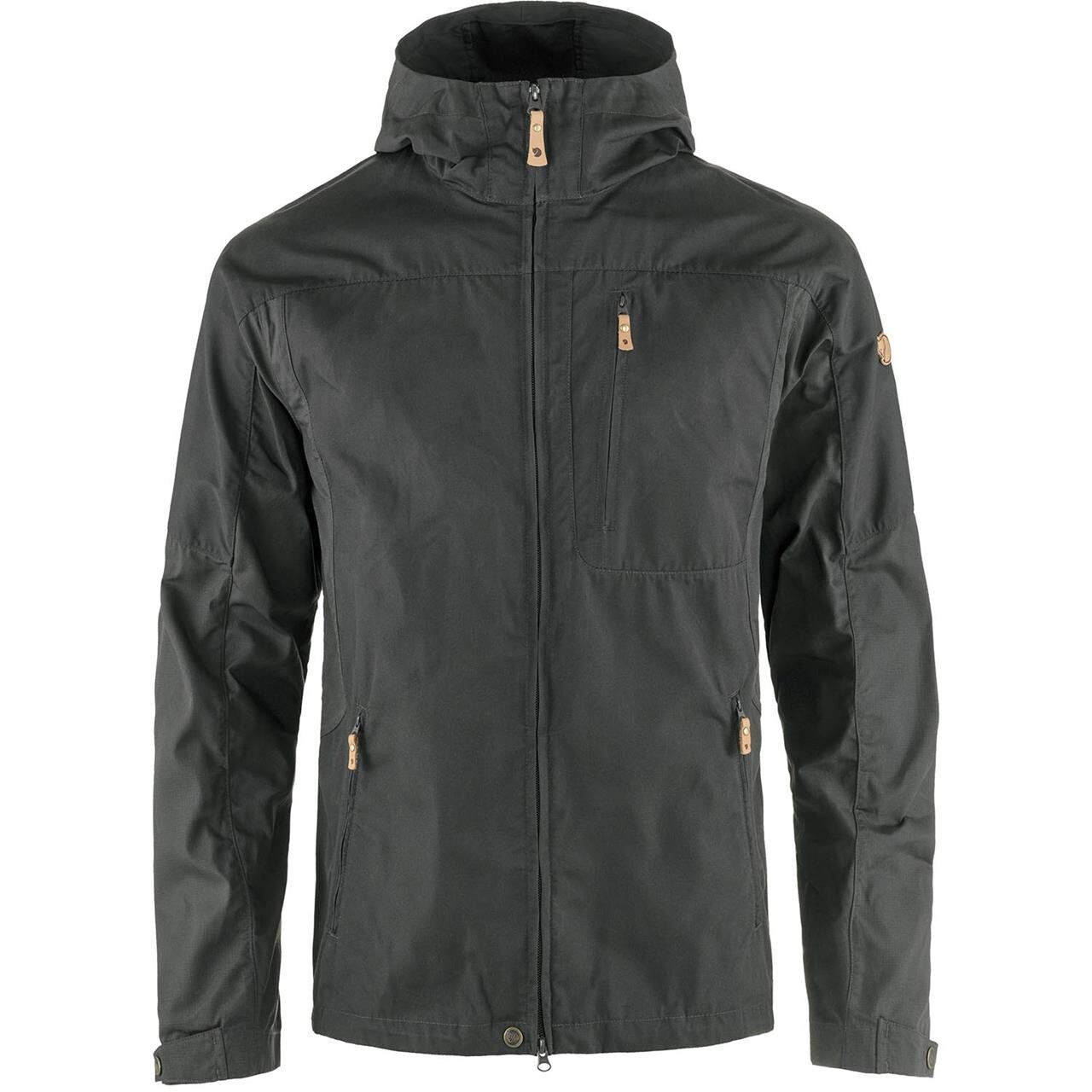 Fjällräven Mens Sten Jacket  (Grå (DARK GREY/030) X-large)