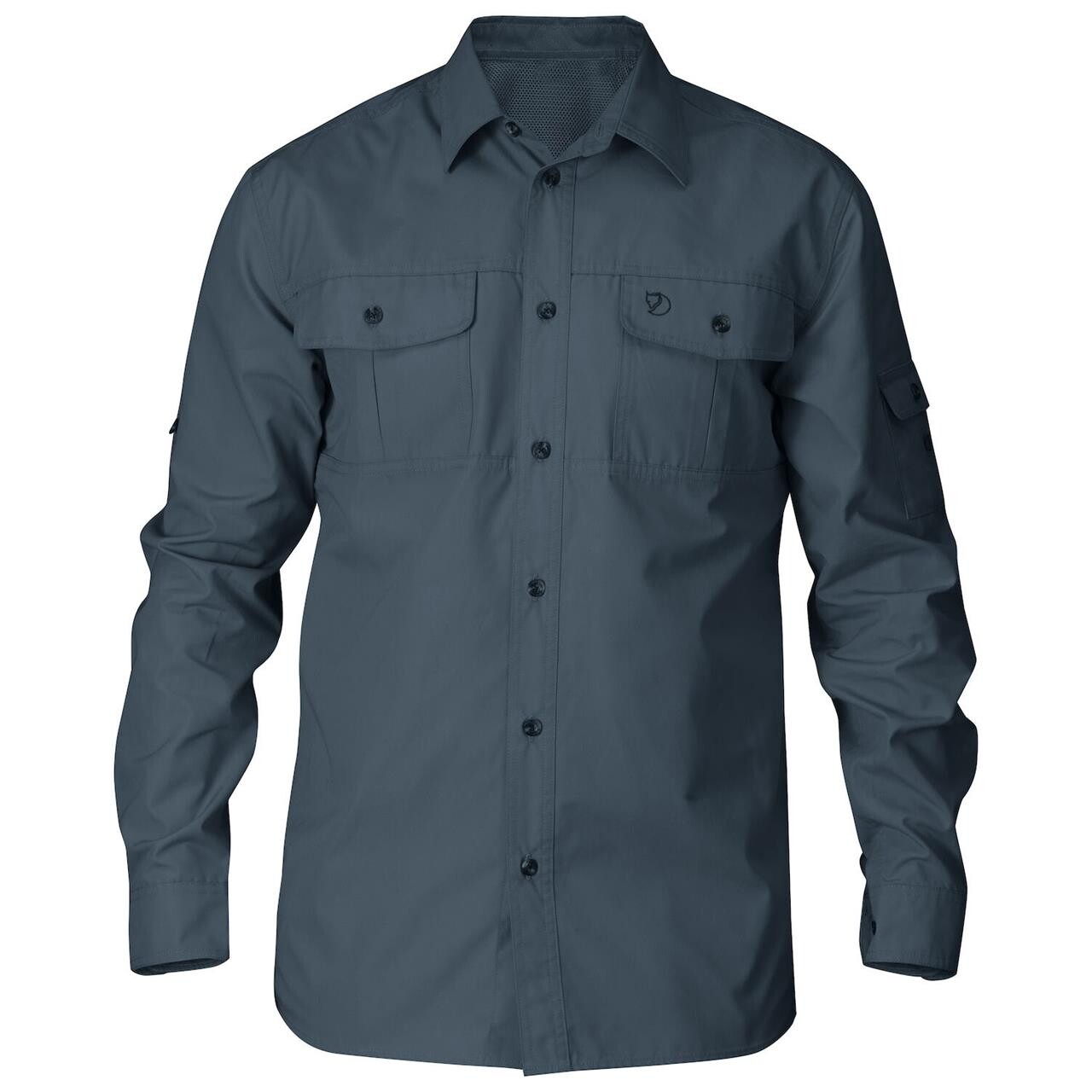  Fj&auml;llr&auml;ven Mens Singi Trekking Shirt L/S  (GREY (DUSK/042) XX-large)