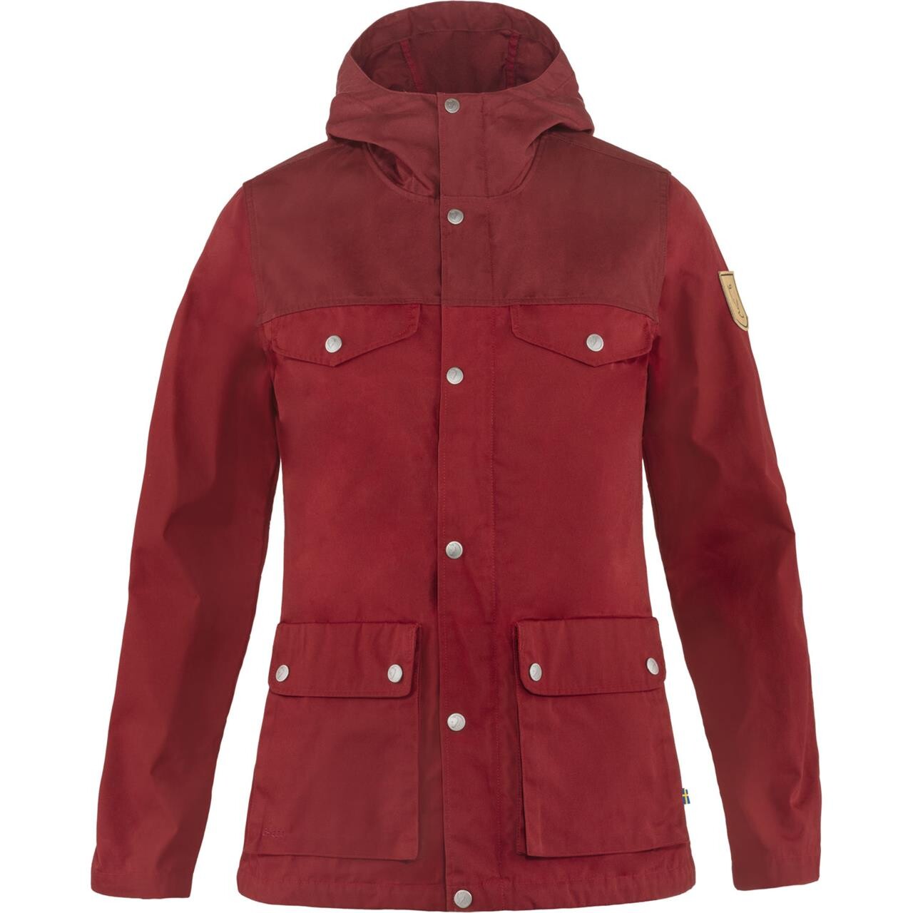 Fjällräven Womens Greenland Jacket  (Rød (POMEGRAN RED-BORDEAUX/346-347) Small)