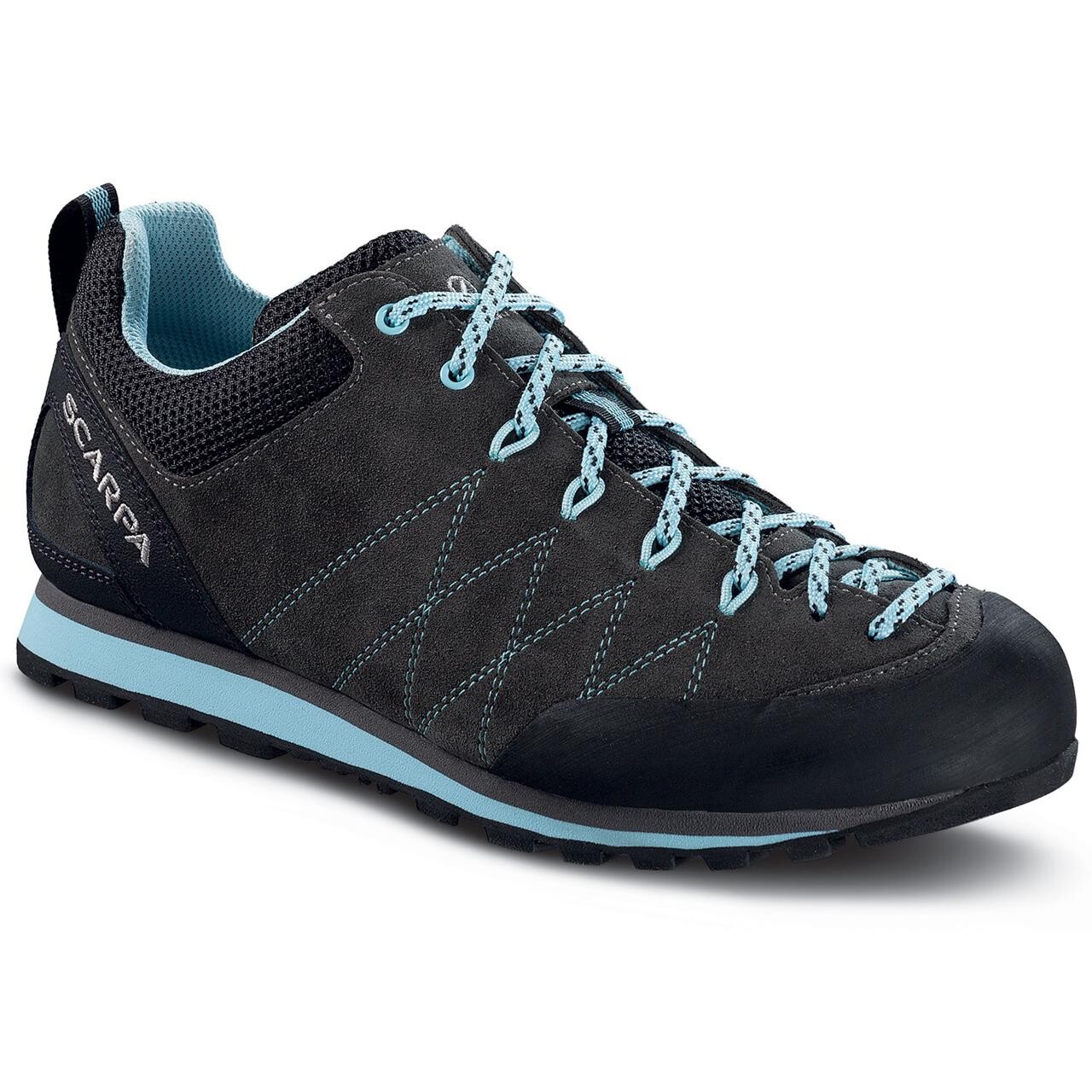 Billede af Scarpa Womens Crux (Grå (SHARK/BLUE RADIANCE) 36)