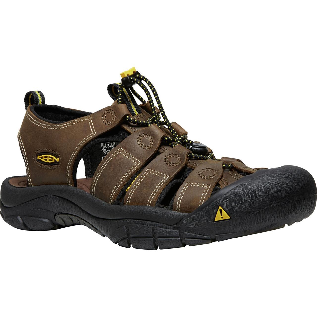 Mens Newport Brun Bison 45 Fra Keen