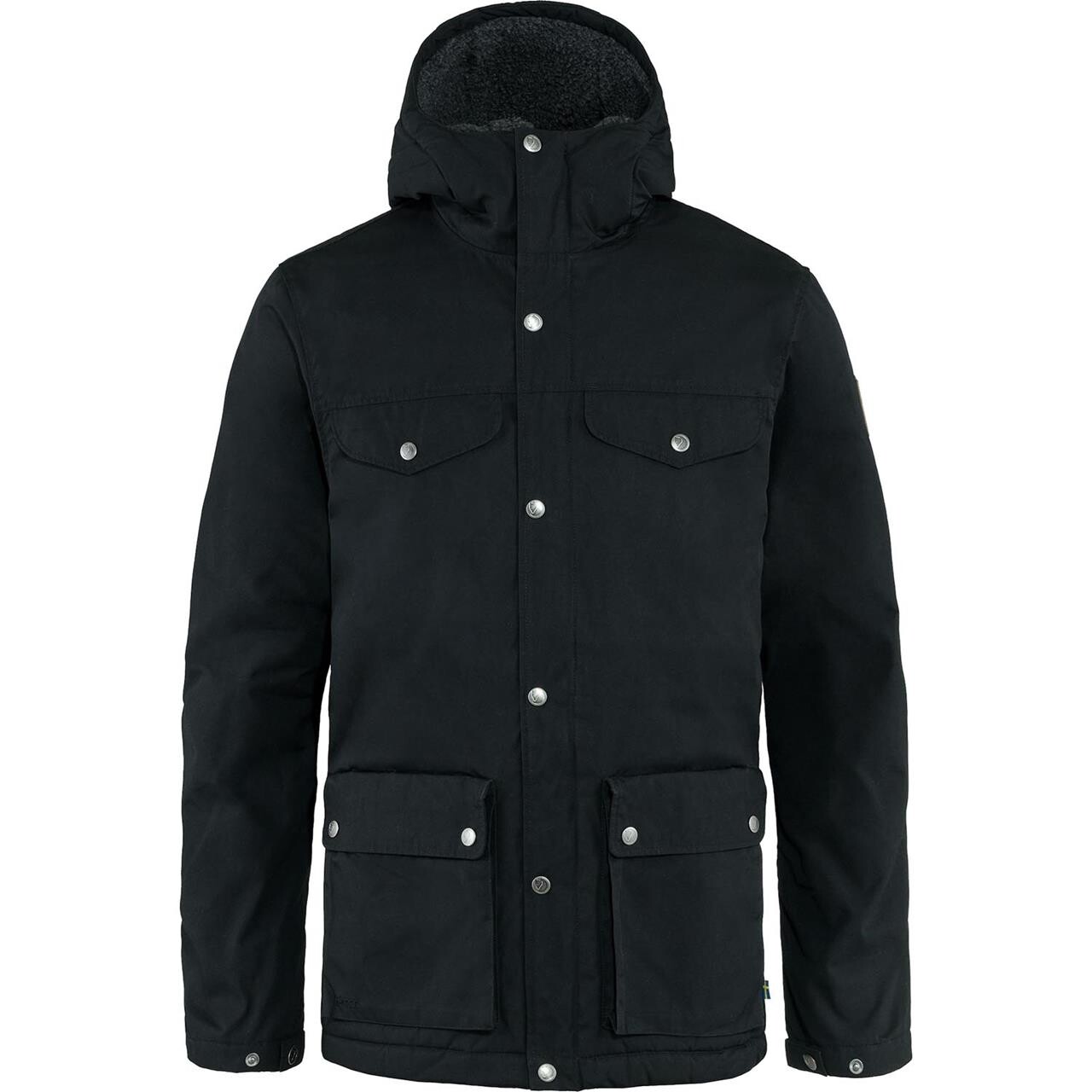 Se Fjällräven Greenland Winter Jacket Men-black-L - Jakker hos Friluftsland.dk