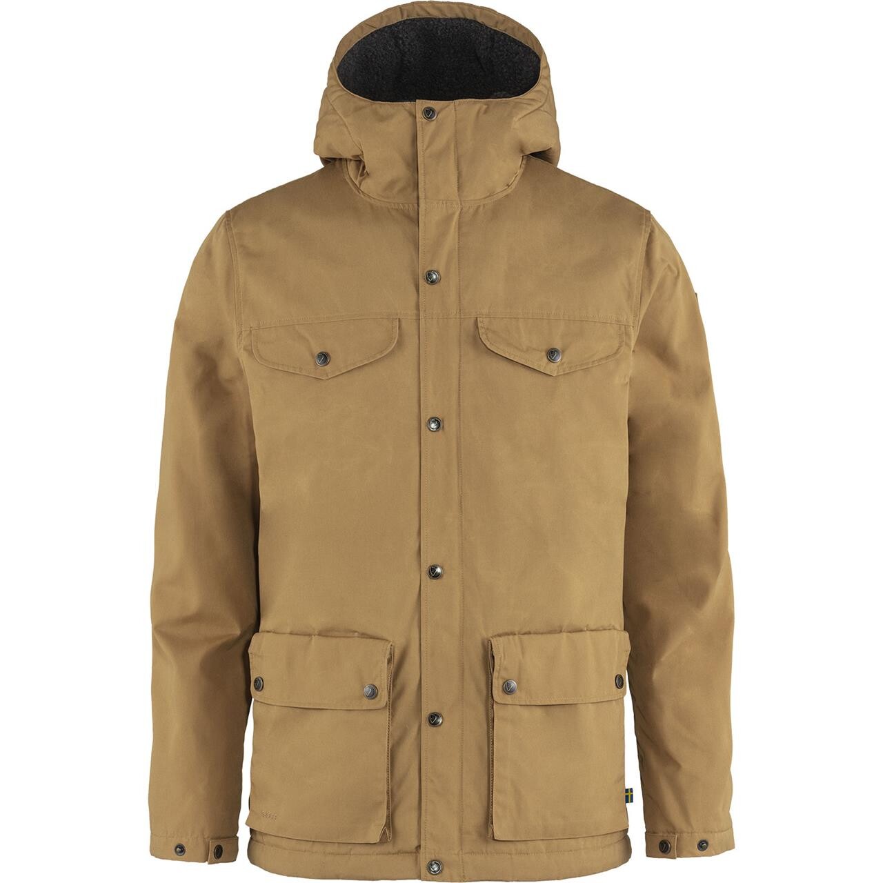 Se Fjällräven Mens Greenland Winter Jacket (Brun (BUCKWHEAT BROWN/232) Small) hos Friluftsland.dk