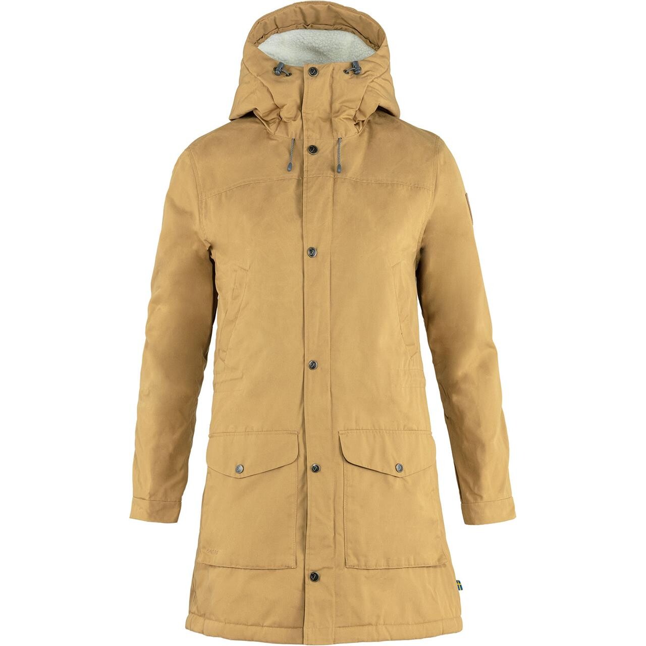 Fjällräven Womens Greenland Winter Parka  (Brun (BUCKWHEAT BROWN/232) Medium)