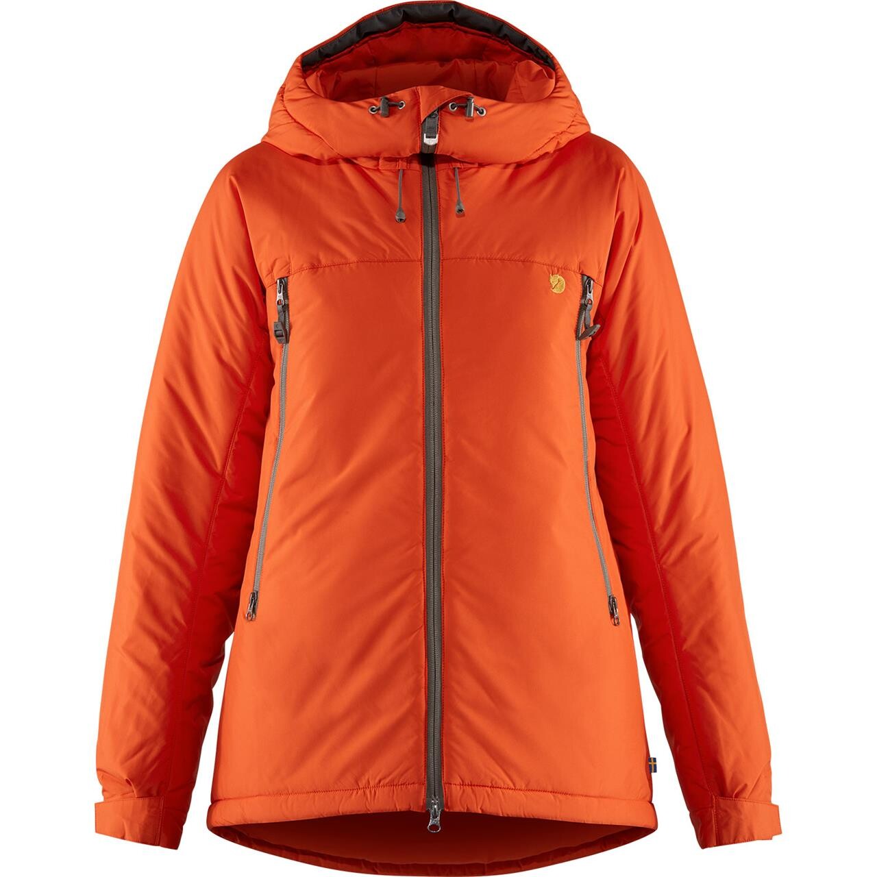 Fjällräven Womens Bergtagen Insulation Jacket  (Orange (HOKKAIDO ORANGE/208) Medium)