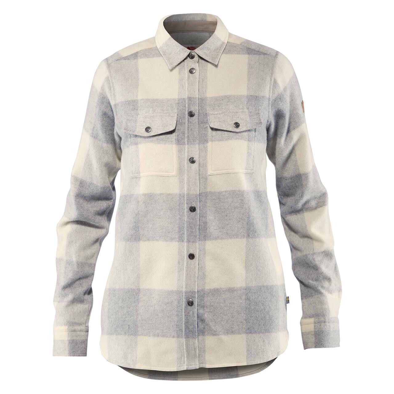 Fjällräven Womens Canada Shirt Ls (Hvid (FOG-CHALK WHITE/021-113) Small)