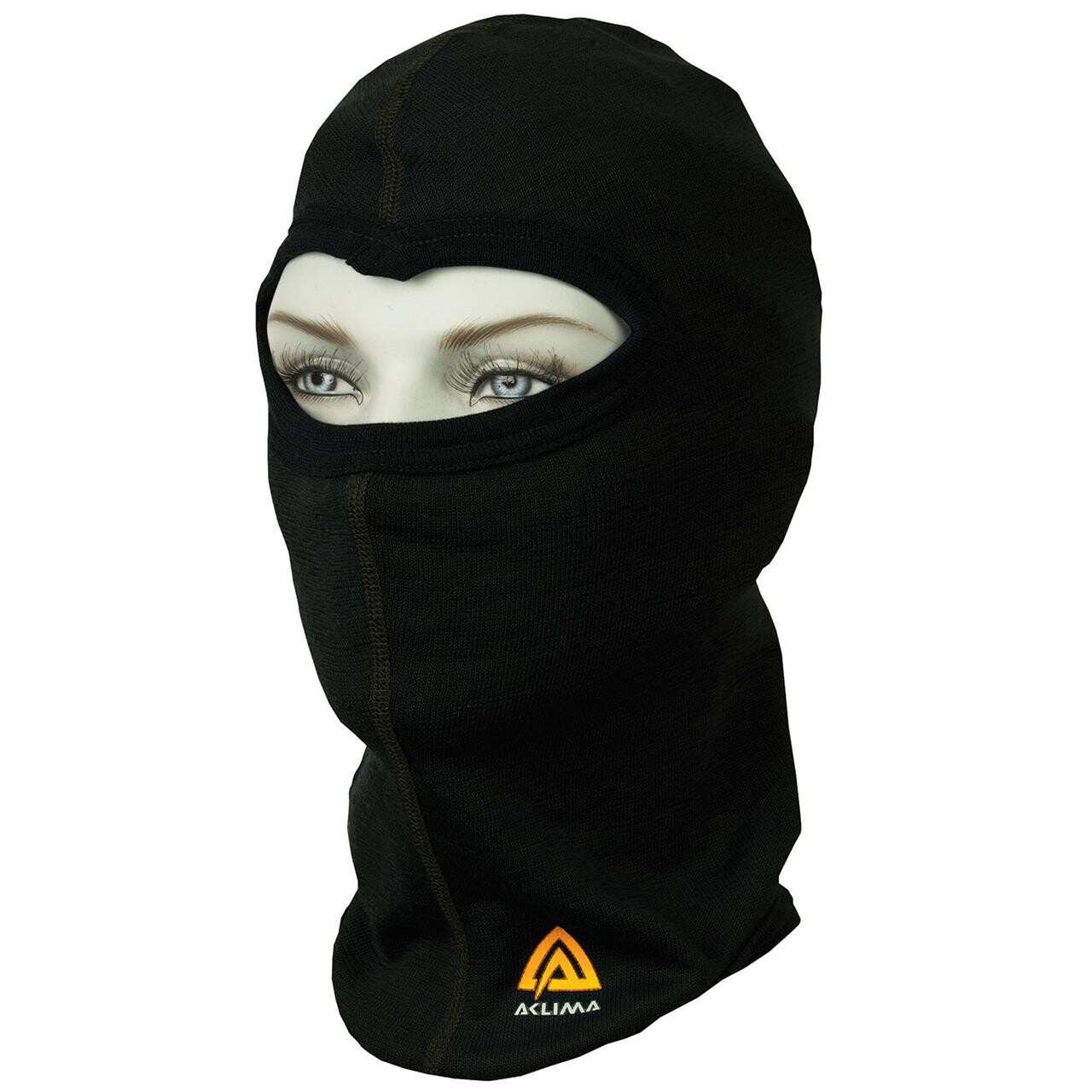 Aclima Hotwool Balaclava (Sort (JET BLACK) One size)