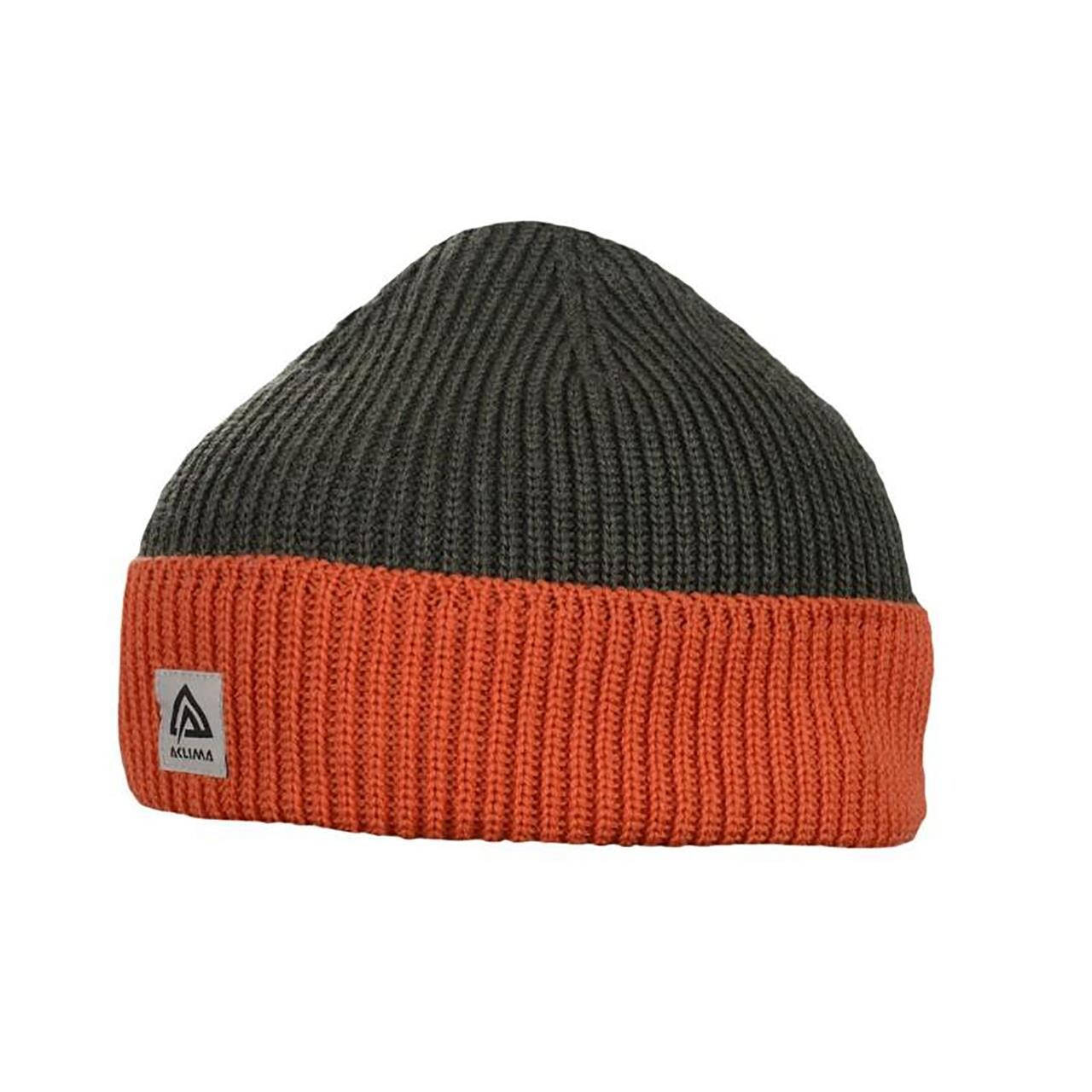 Aclima Explorer Beanie (Grøn (OLIVE NIGHT/POINCIANA) One size)