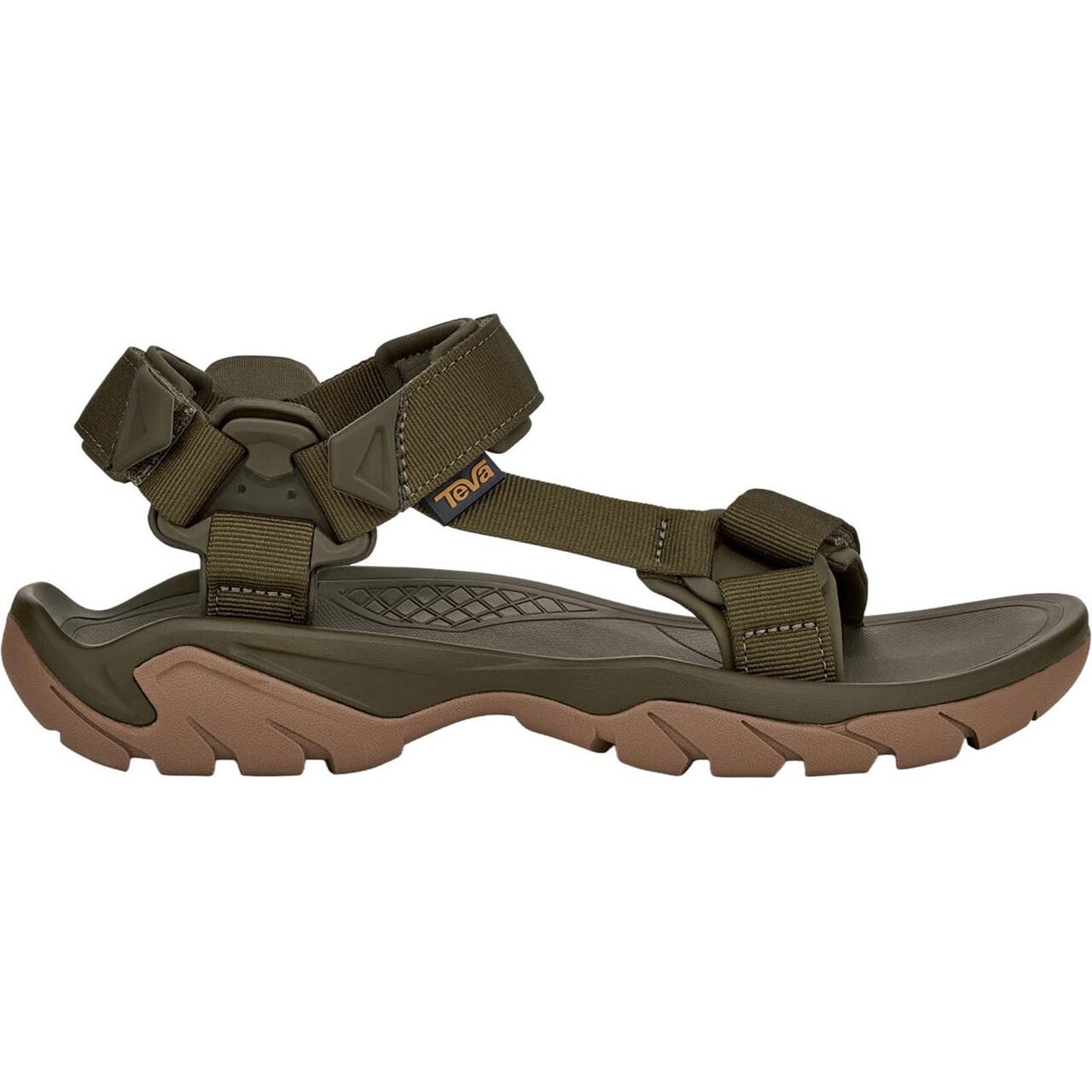 Teva Mens Terra Fi 5 Universal (Grøn (DARK OLIVE/HONEY BROWN) 45,5) billede