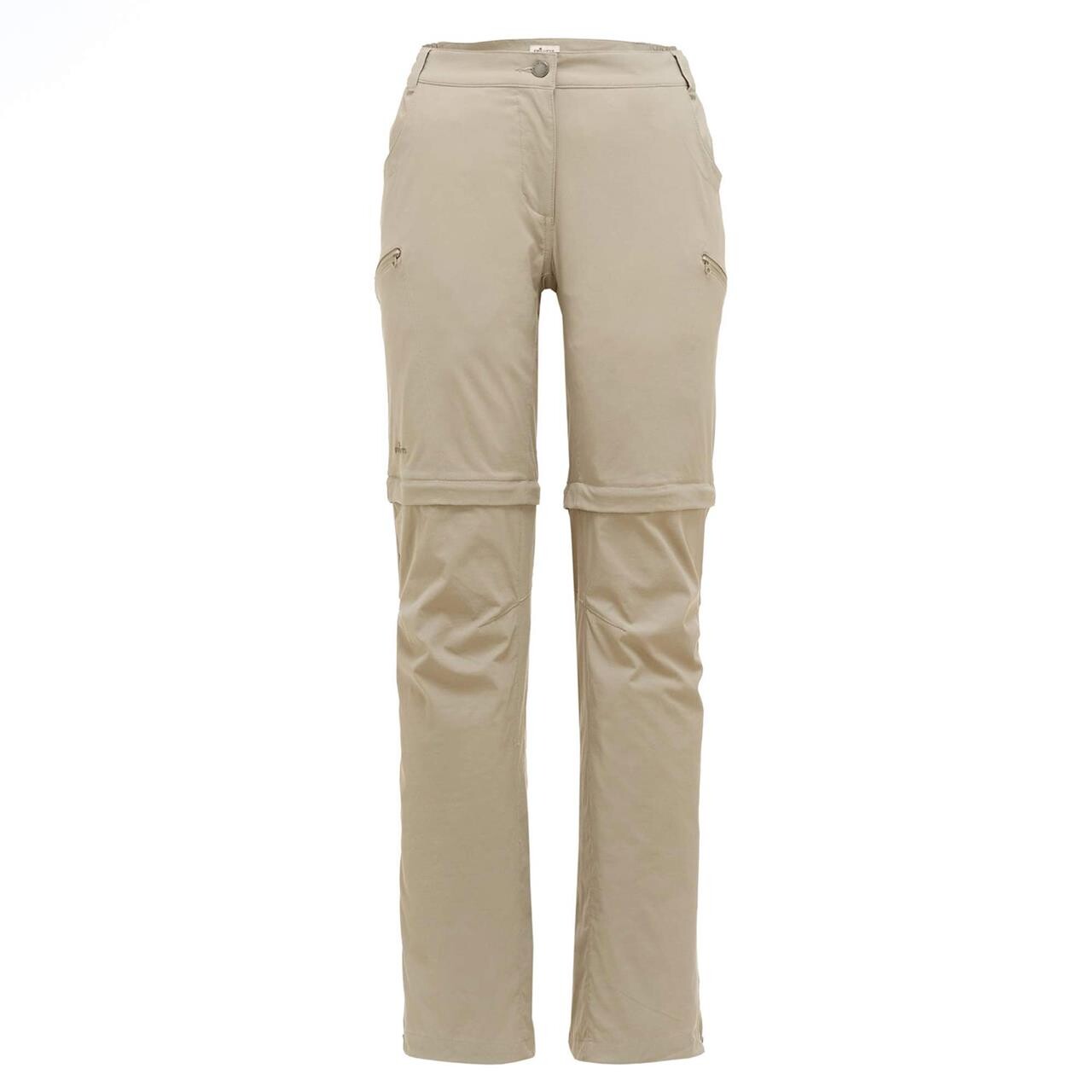 Se Frilufts Womens Ocoa Zipoff Pants (Grå (ALUMINIUM) 38) hos Friluftsland.dk