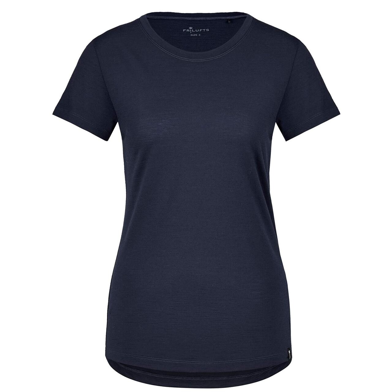 Se Frilufts Womens Waiho T-shirt (Blå (DARK SAPPHIRE) X-large) hos Friluftsland.dk