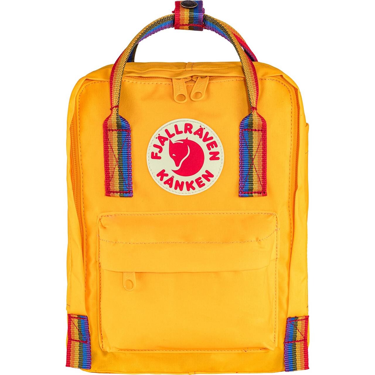 Fjällräven Kånken Rainbow Mini (Gul (WARM YELLOW-RAINBOW PT/141-907) One size)