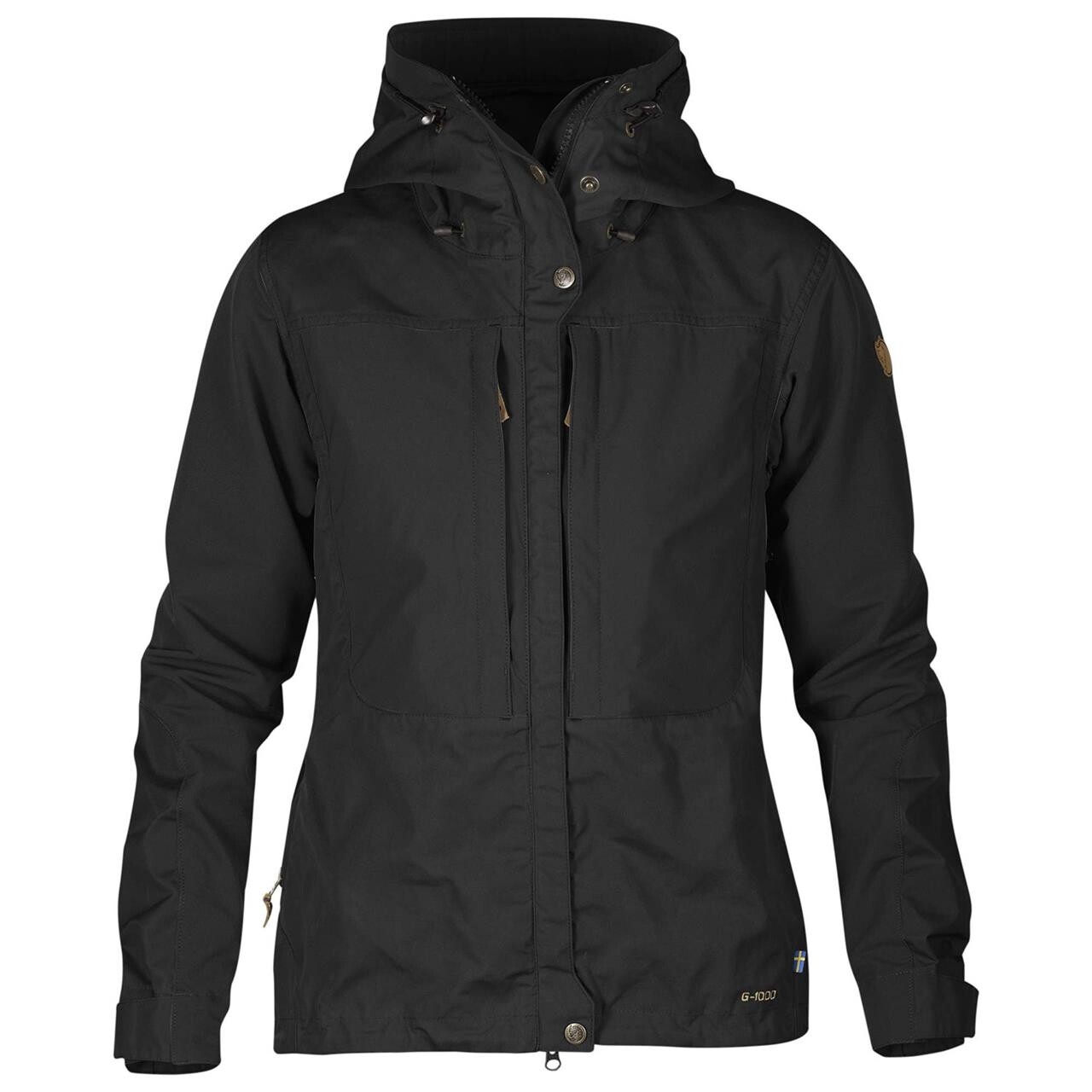 Fjällräven Womens Keb Jacket  (Sort (BLACK/550) XX-small)