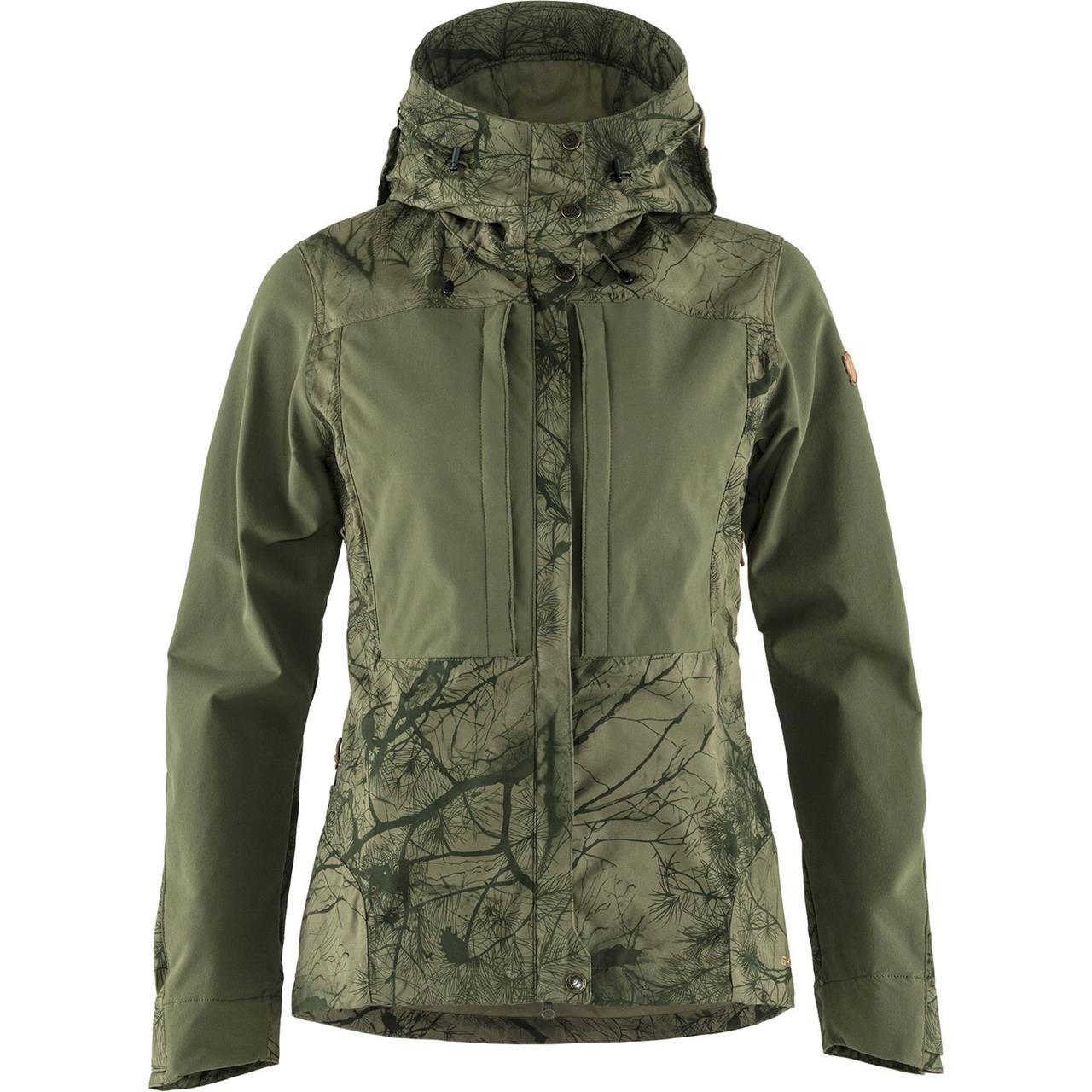 Fjällräven Womens Keb Jacket  (Grøn (GREEN CAMO-LAUREL GRN/626-625) X-large)