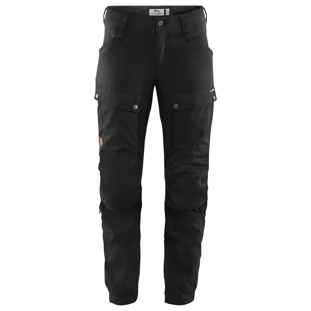 Fjallraven Womens Keb Trousers Regular Sort Black/550 38
