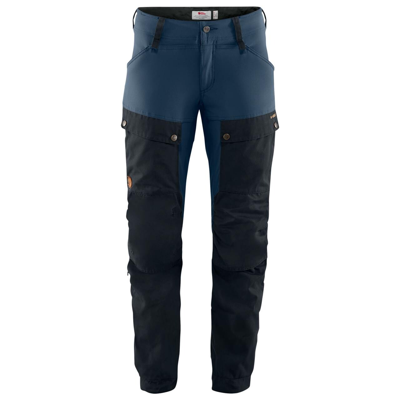 Fjallraven Womens Keb Trousers Regular Blå Dark Navy Uncle Blue/555 520 32