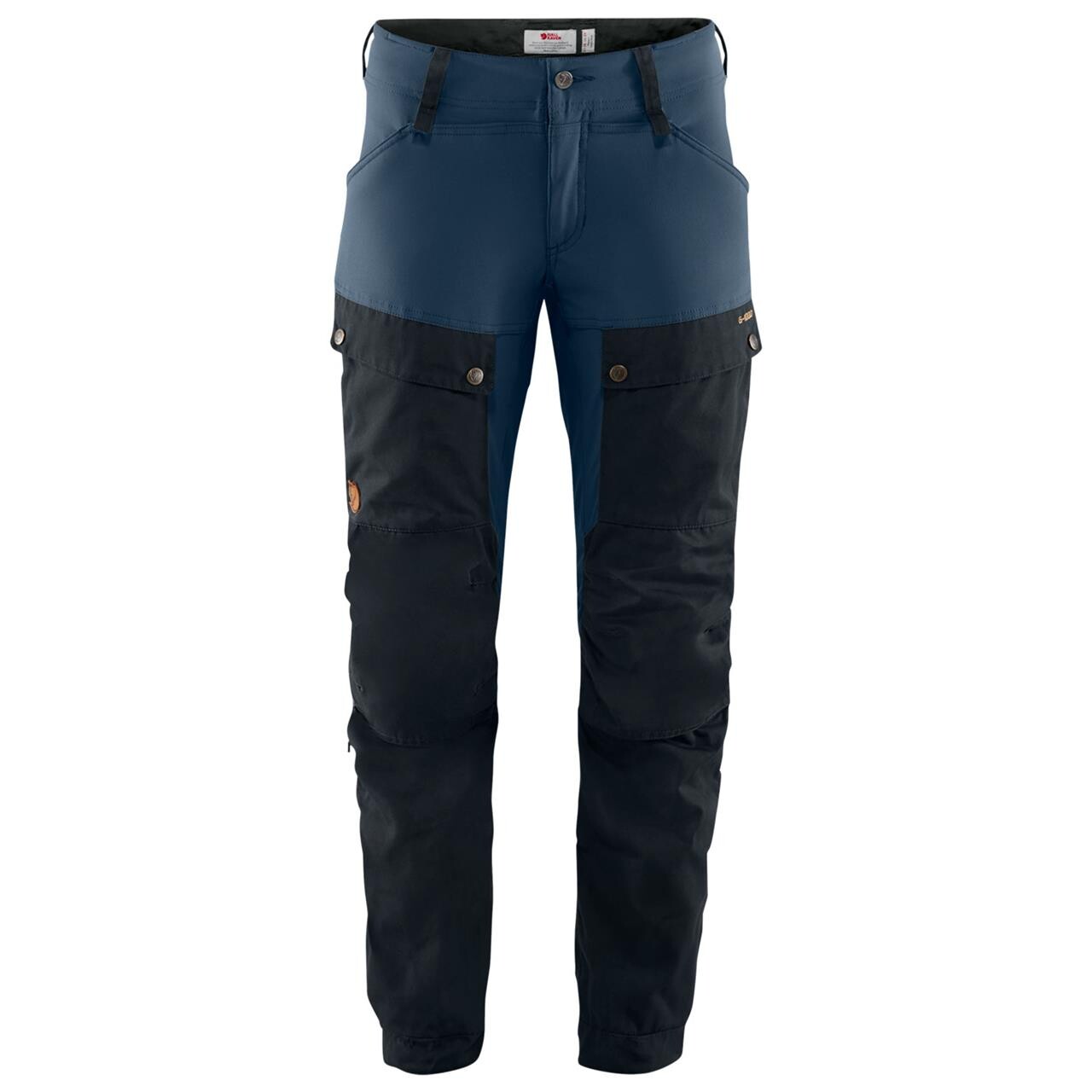 Fjällräven Womens Keb Trousers Regular  (Blå (DARK NAVY-UNCLE BLUE/555-520) 40)