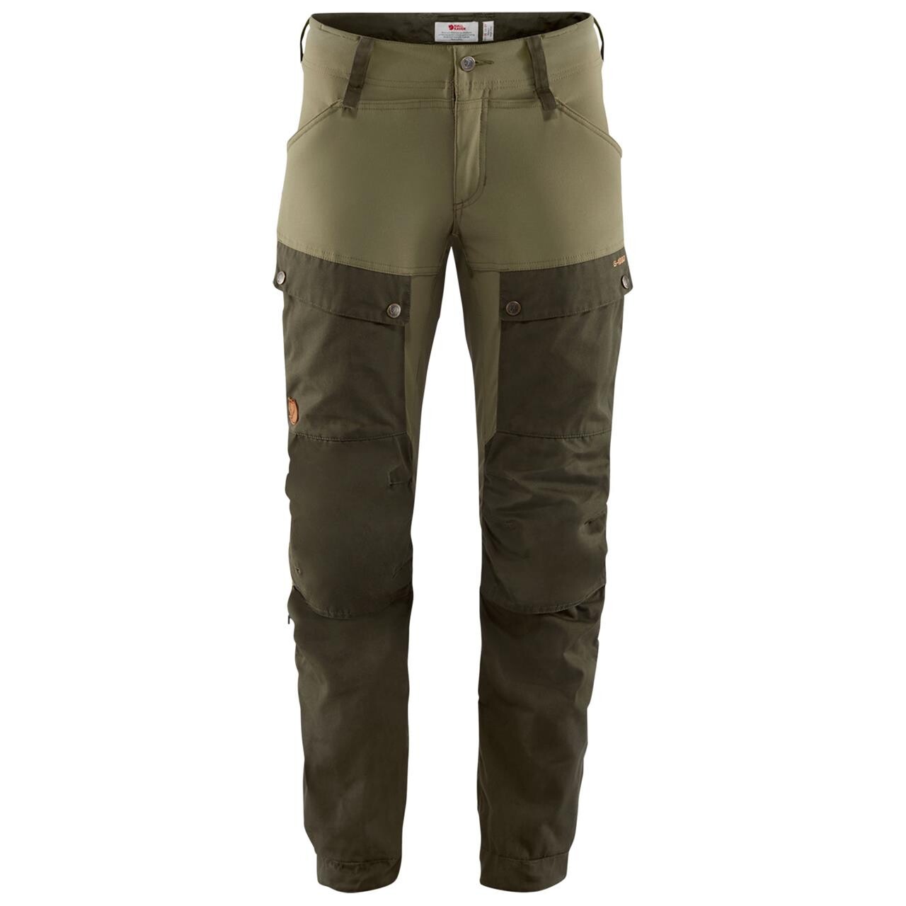 Fjällräven Womens Keb Trousers Regular  (Grøn (DEEP FOREST-LAUREL GRN/662-625) 44)