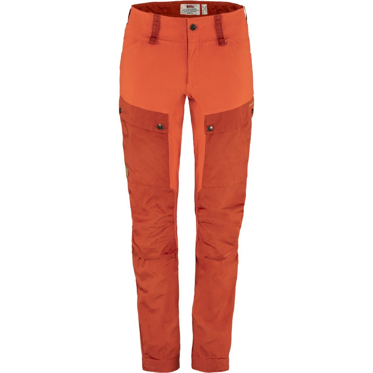 Fjällräven Womens Keb Trousers Regular  (Rød (CABIN RED-ROWAN RED/321-333) 36)