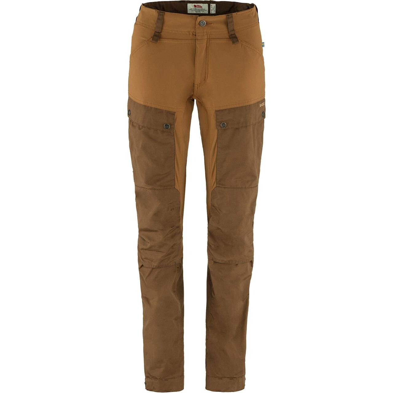 Fjällräven Womens Keb Trousers Regular  (Brun (TIMBER BROWN-CHESTNUT/248-230) 38)