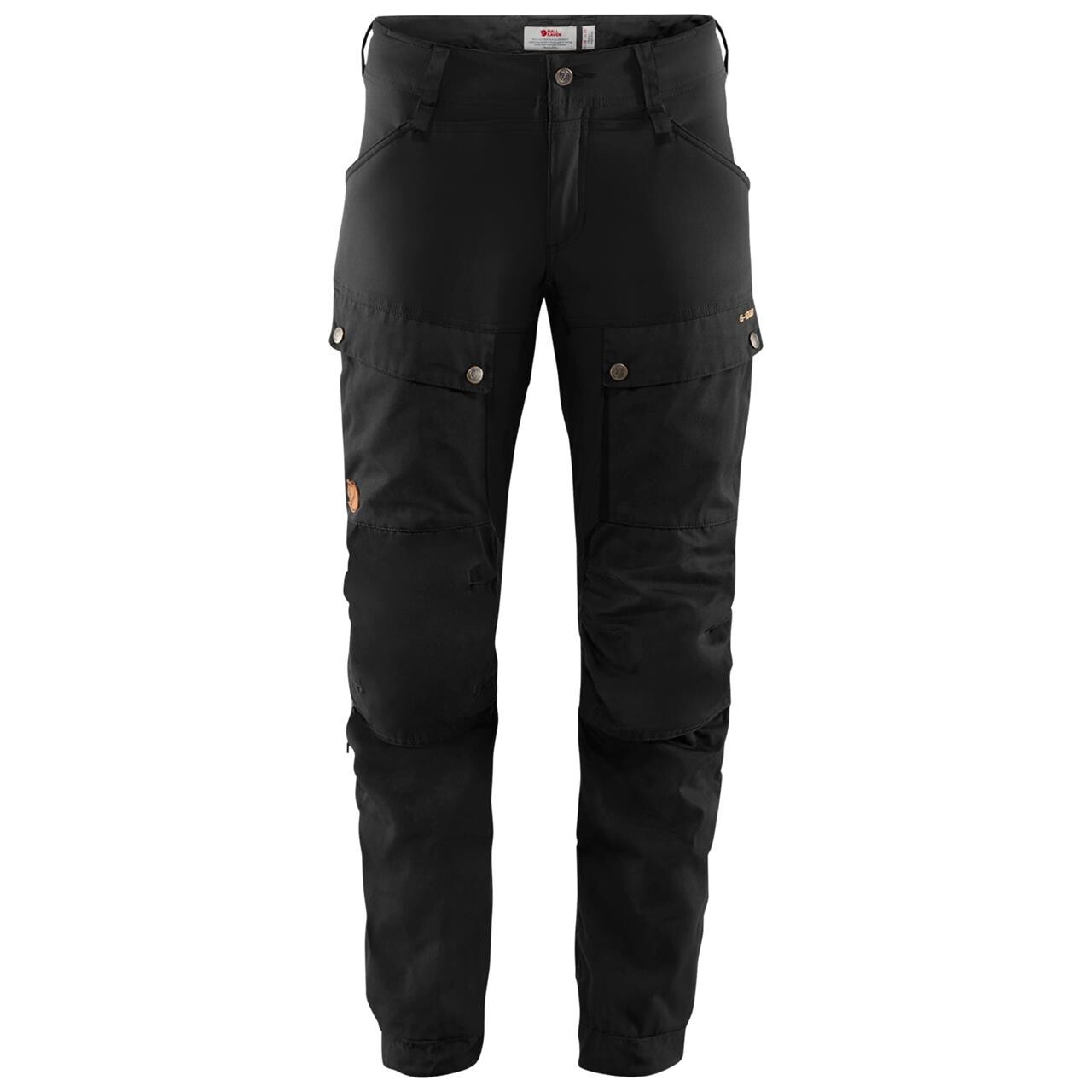 Fjallraven Womens Keb Trousers Short Sort Black/550 38