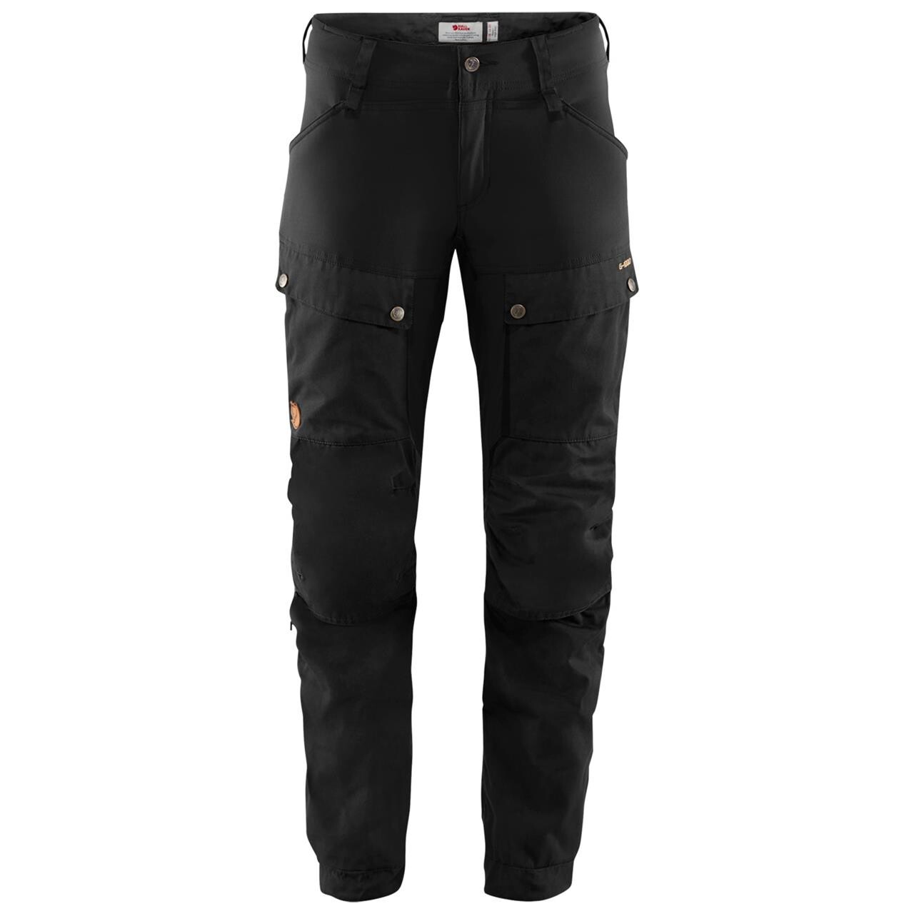 Se Fjällräven Womens Keb Trousers Short (Sort (BLACK/550) 40) hos Friluftsland.dk